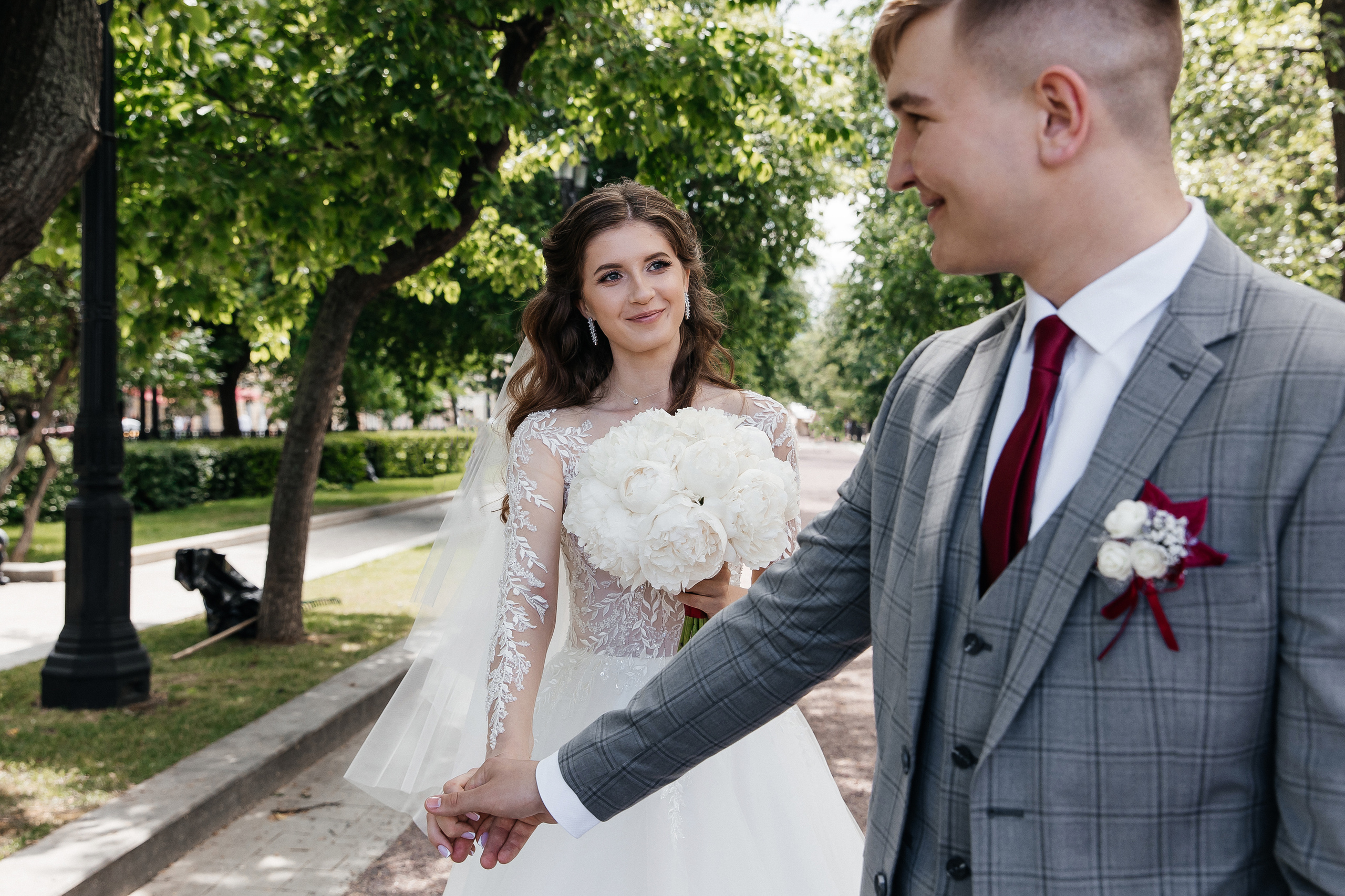 Анастасия и Никита (сборы + ЗАГС + прогулка). Фотограф в Москве Екатерина Потапова