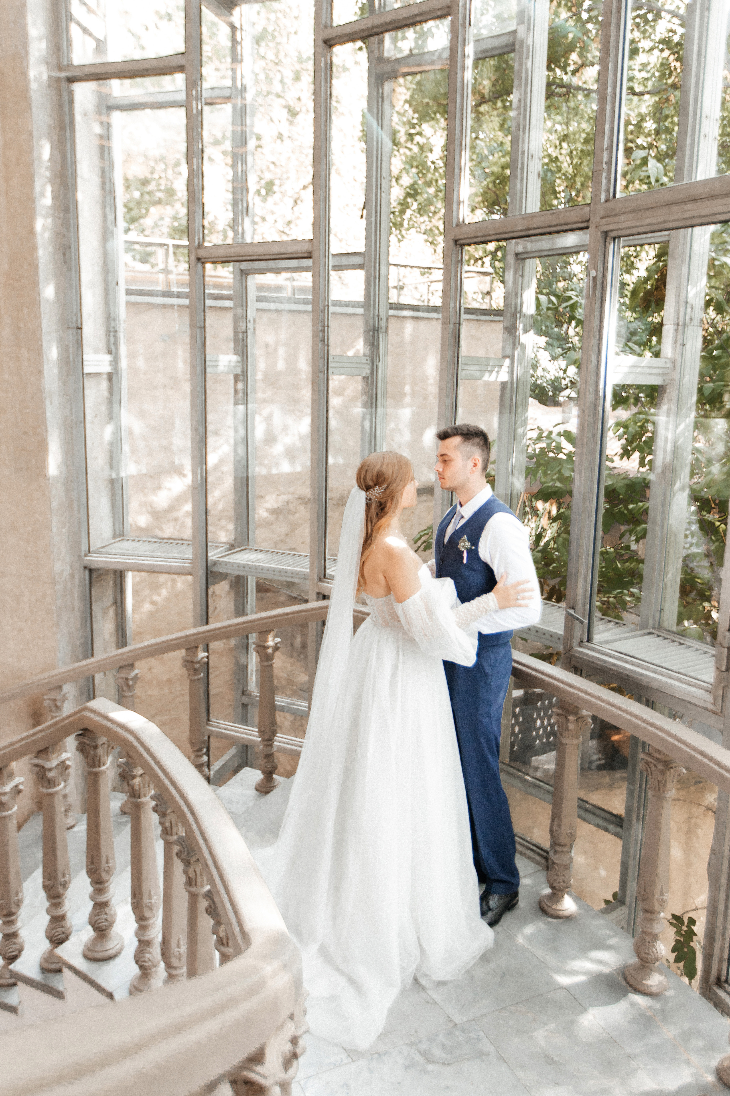 Мария и Роман (встреча + ЗАГС + прогулка). Фотограф в Москве Екатерина Потапова