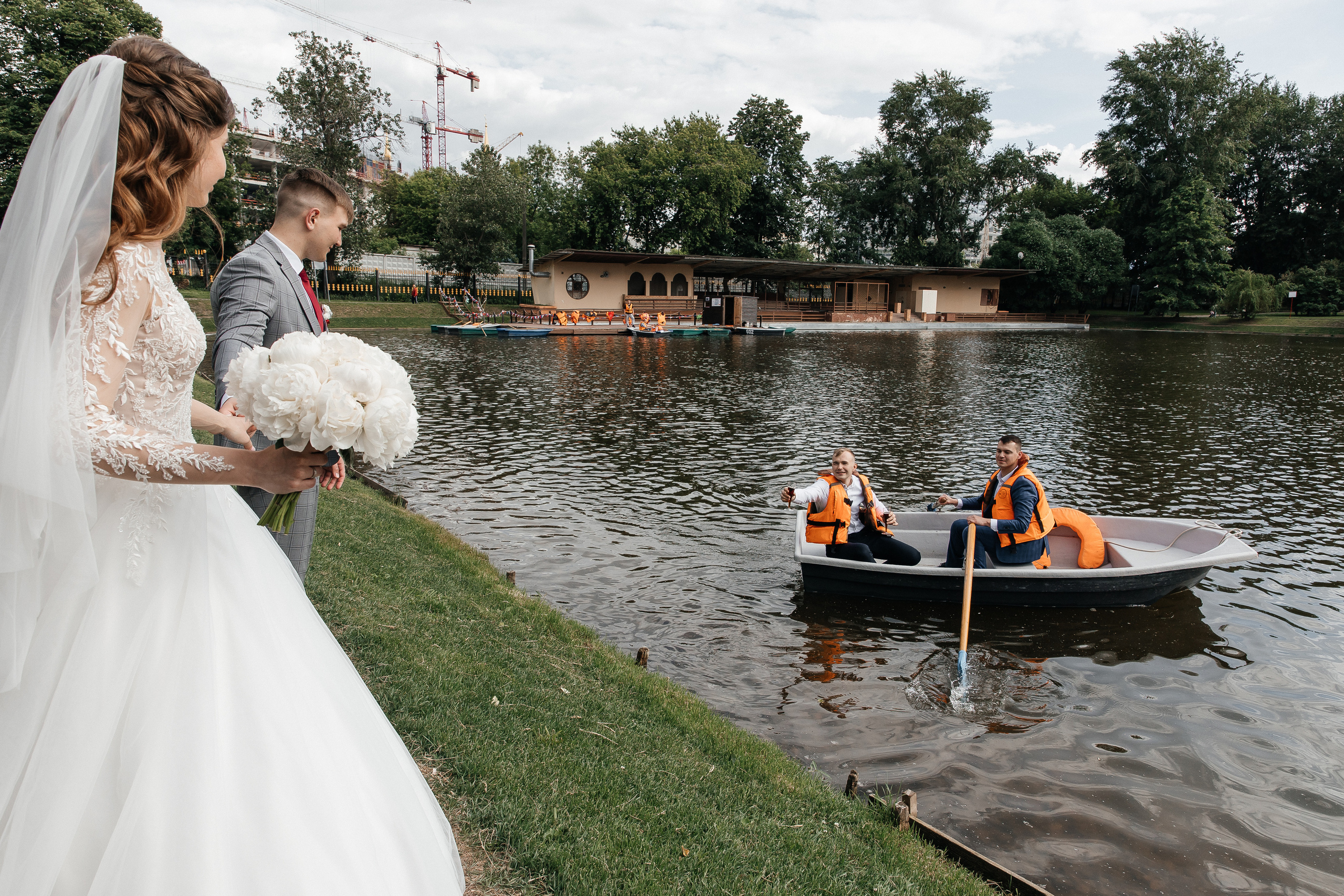Анастасия и Никита (сборы + ЗАГС + прогулка). Фотограф в Москве Екатерина Потапова