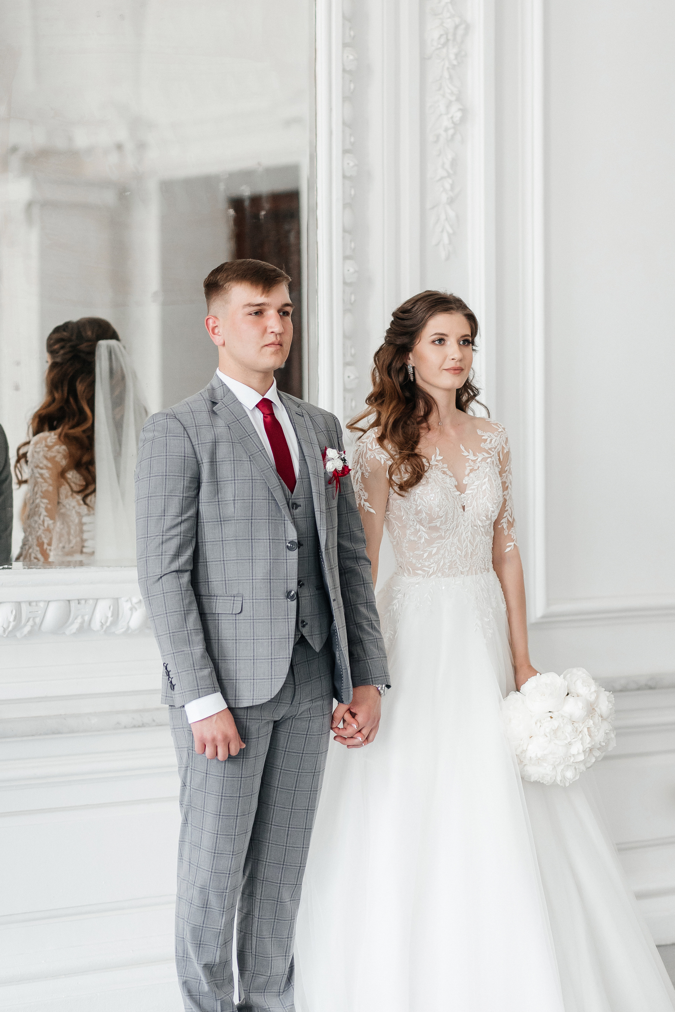 Анастасия и Никита (сборы + ЗАГС + прогулка). Фотограф в Москве Екатерина Потапова