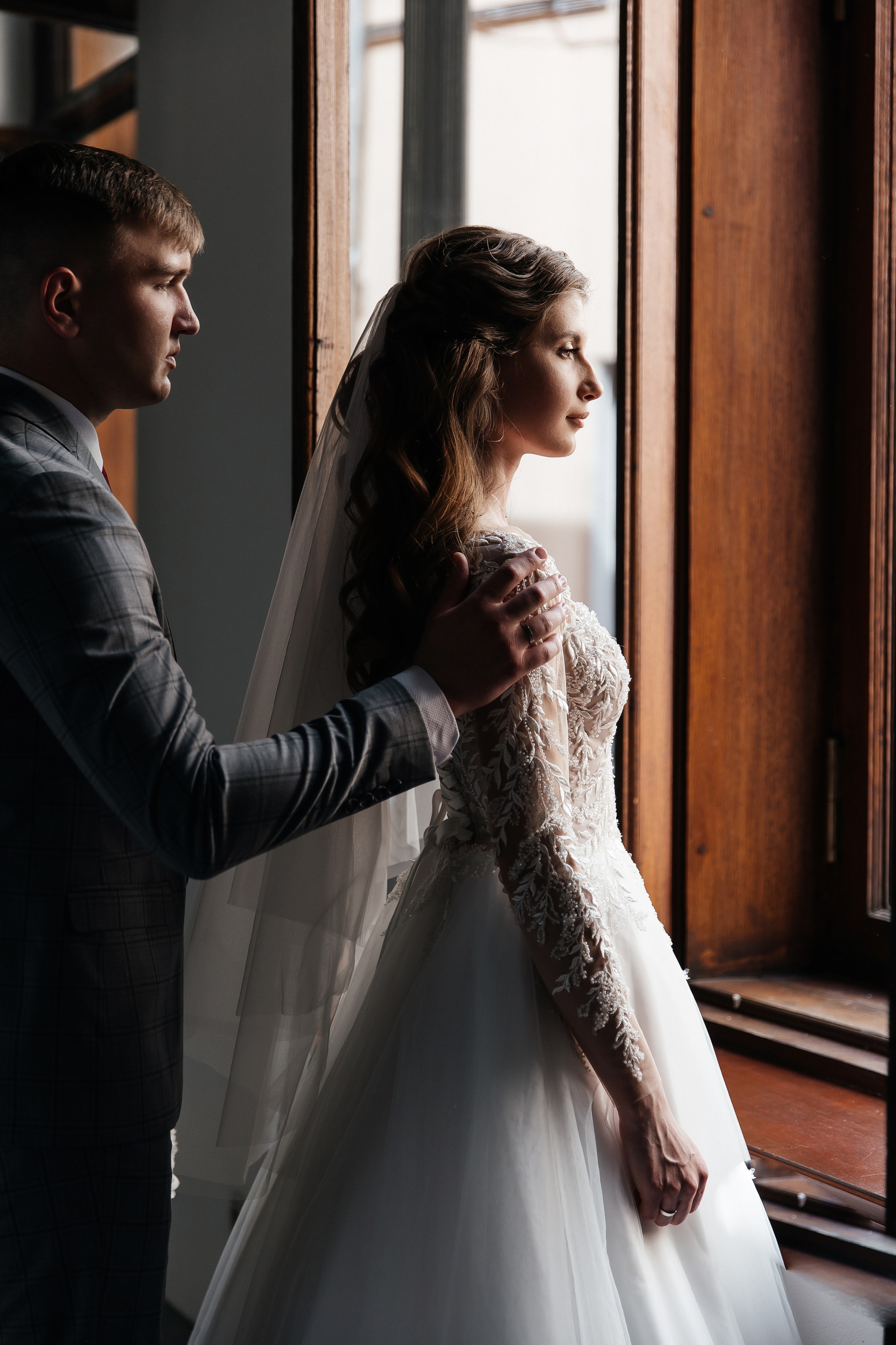 Анастасия и Никита (сборы + ЗАГС + прогулка). Фотограф в Москве Екатерина Потапова