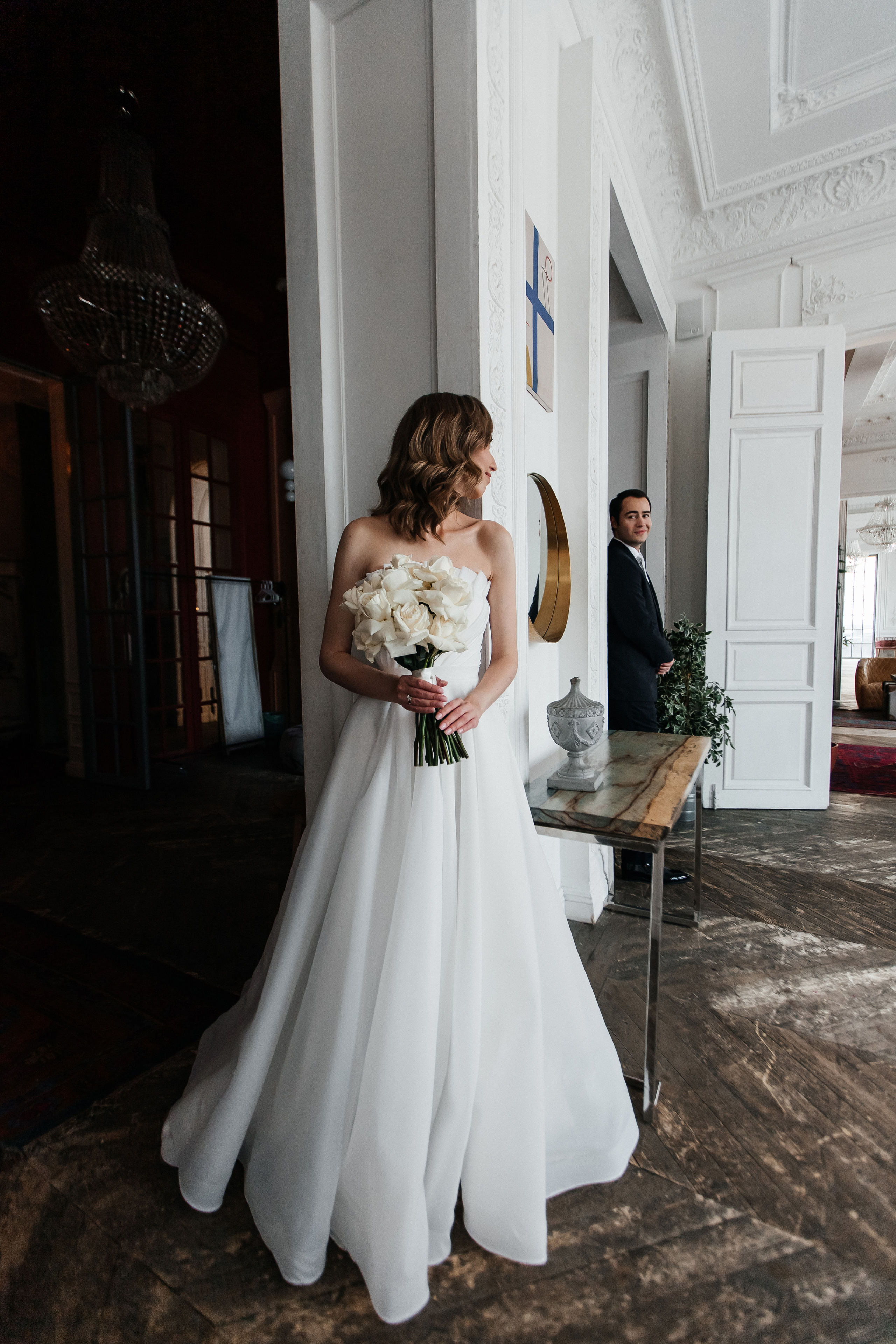 Елена и Йоханнес (ЗАГС + фотостудия). Фотограф в Москве Екатерина Потапова