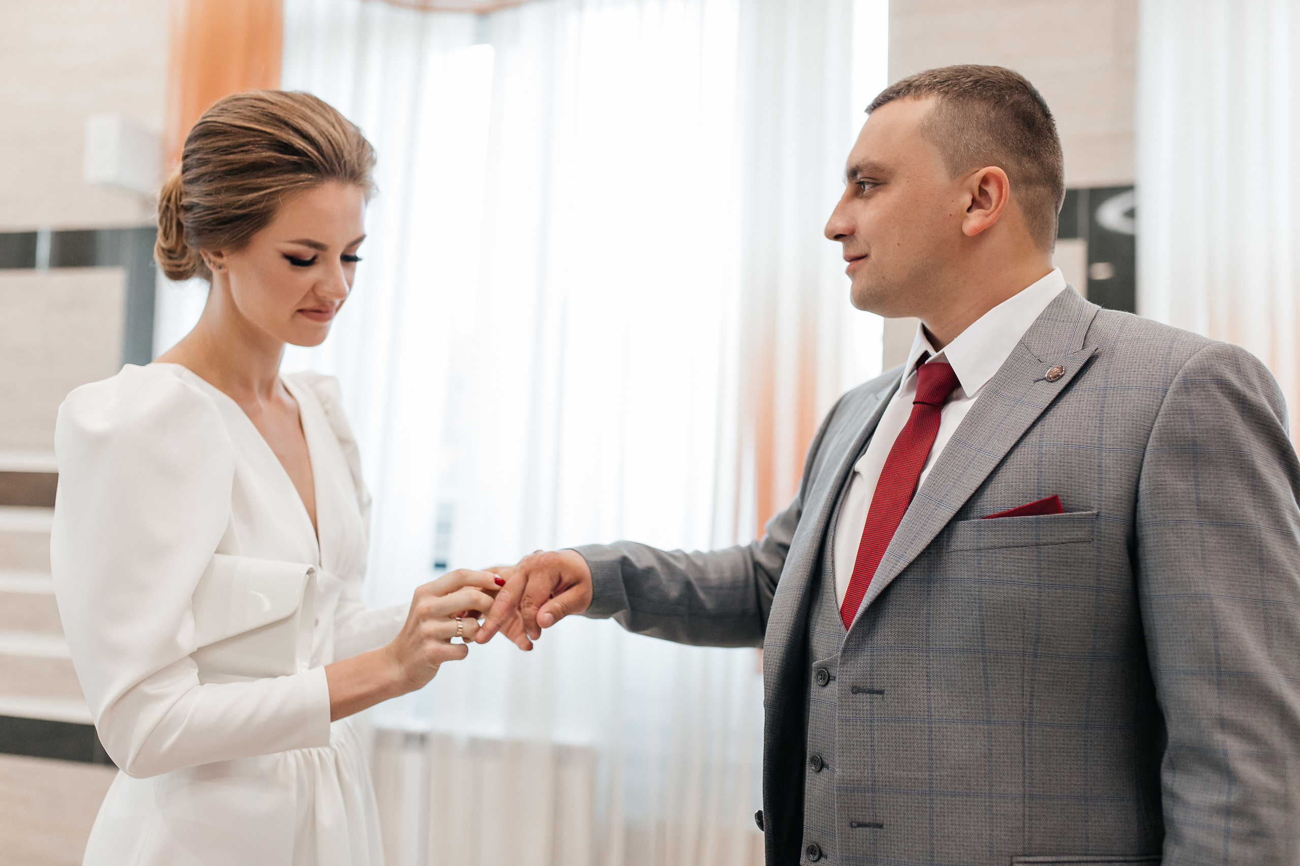 Виктория и Антон (ЗАГС). Фотограф в Москве Екатерина Потапова