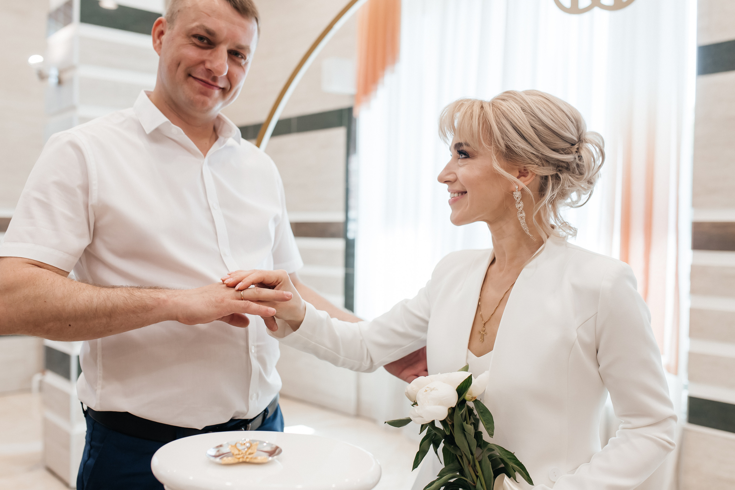 Мария и Дмитрий (ЗАГС + прогулка). Фотограф в Москве Екатерина Потапова