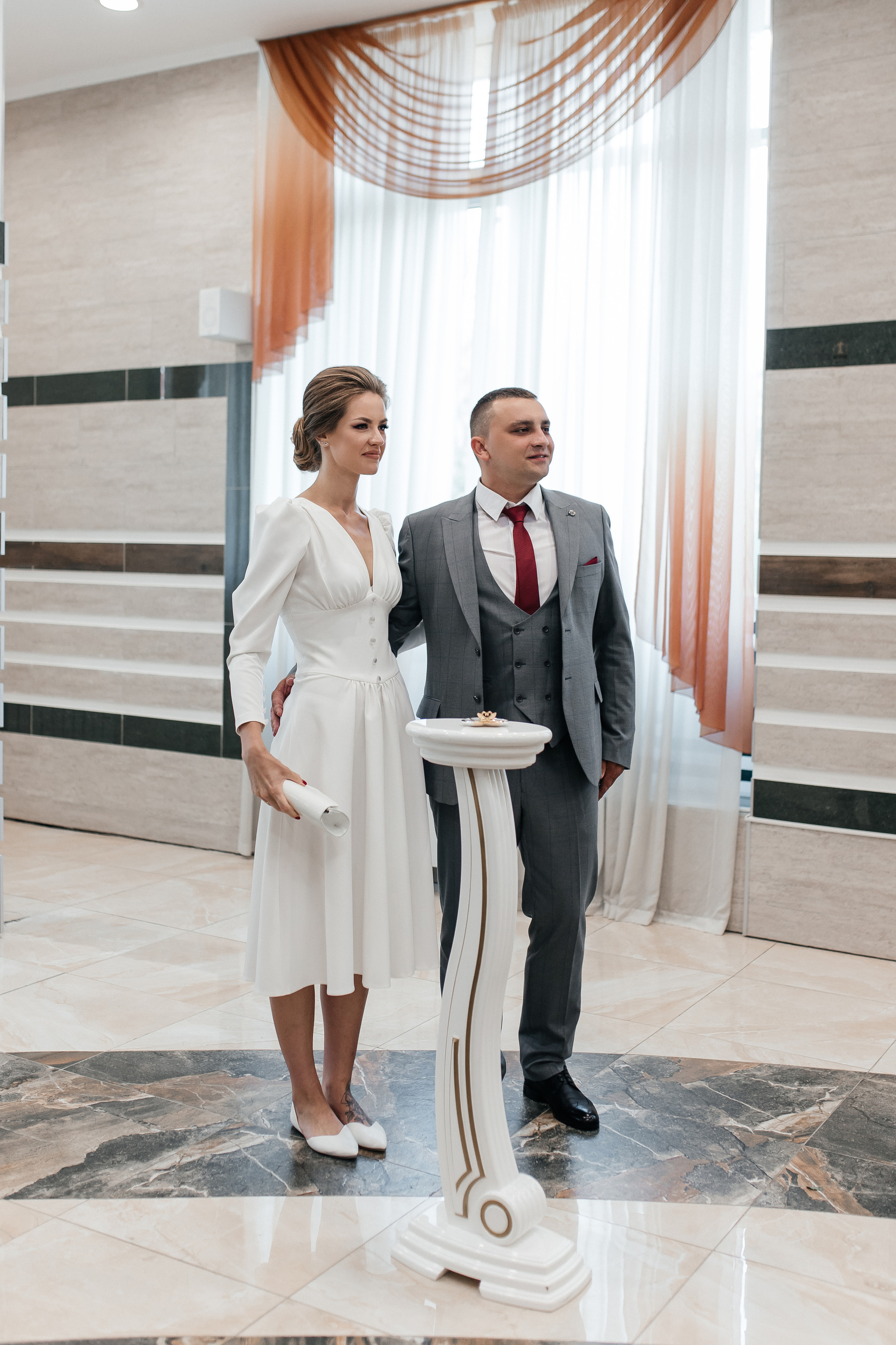 Виктория и Антон (ЗАГС). Фотограф в Москве Екатерина Потапова