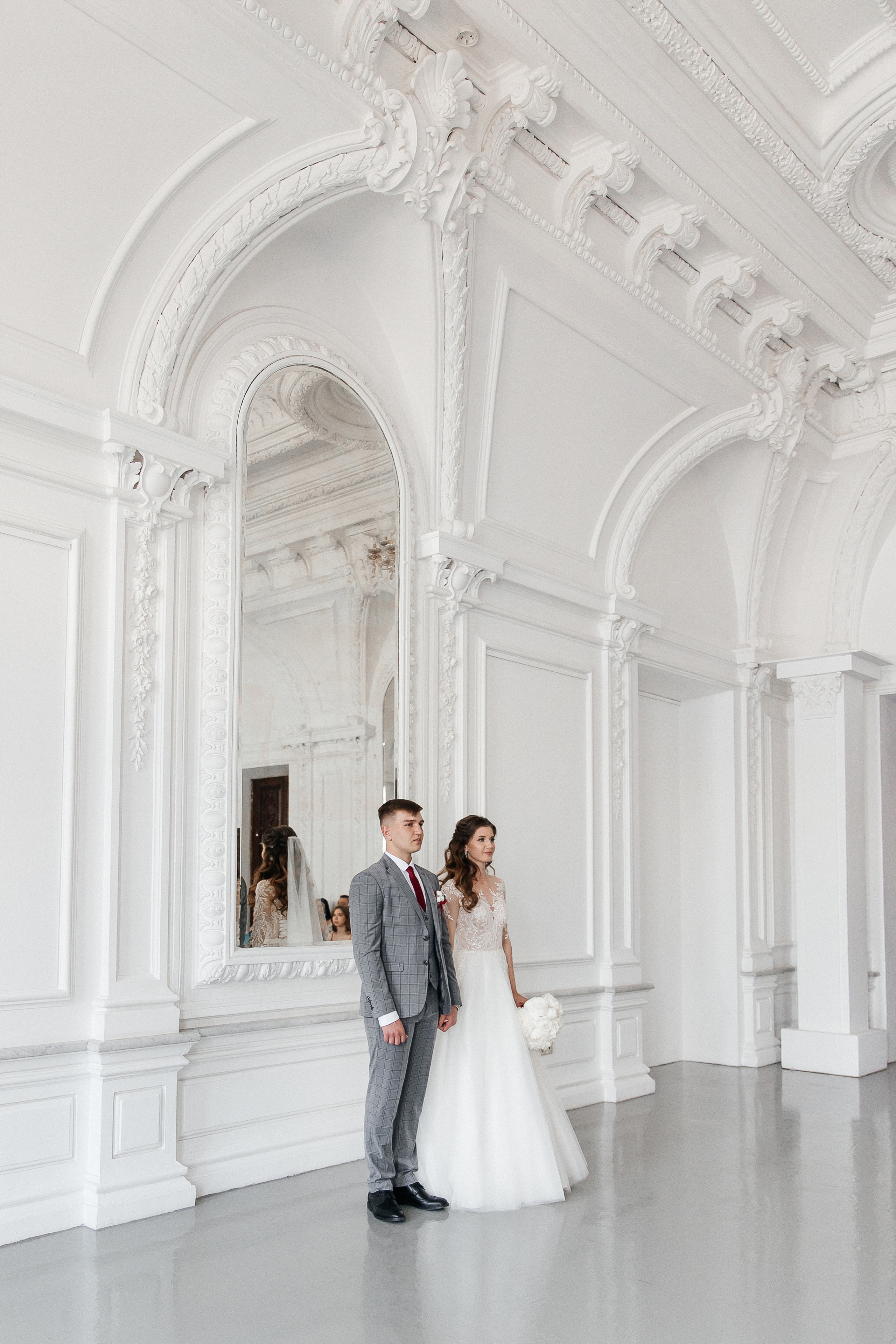 Анастасия и Никита (сборы + ЗАГС + прогулка). Фотограф в Москве Екатерина Потапова