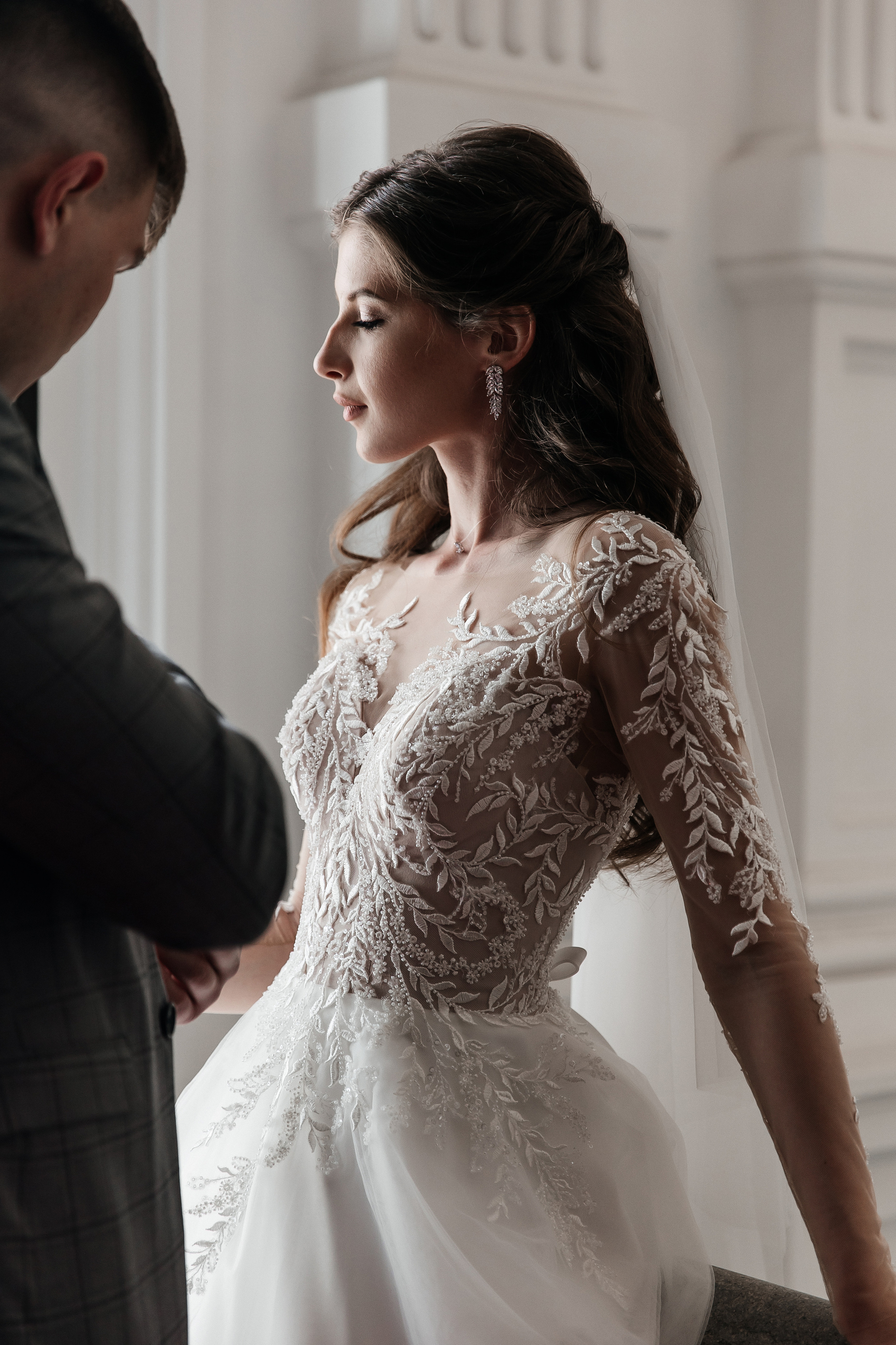 Анастасия и Никита (сборы + ЗАГС + прогулка). Фотограф в Москве Екатерина Потапова