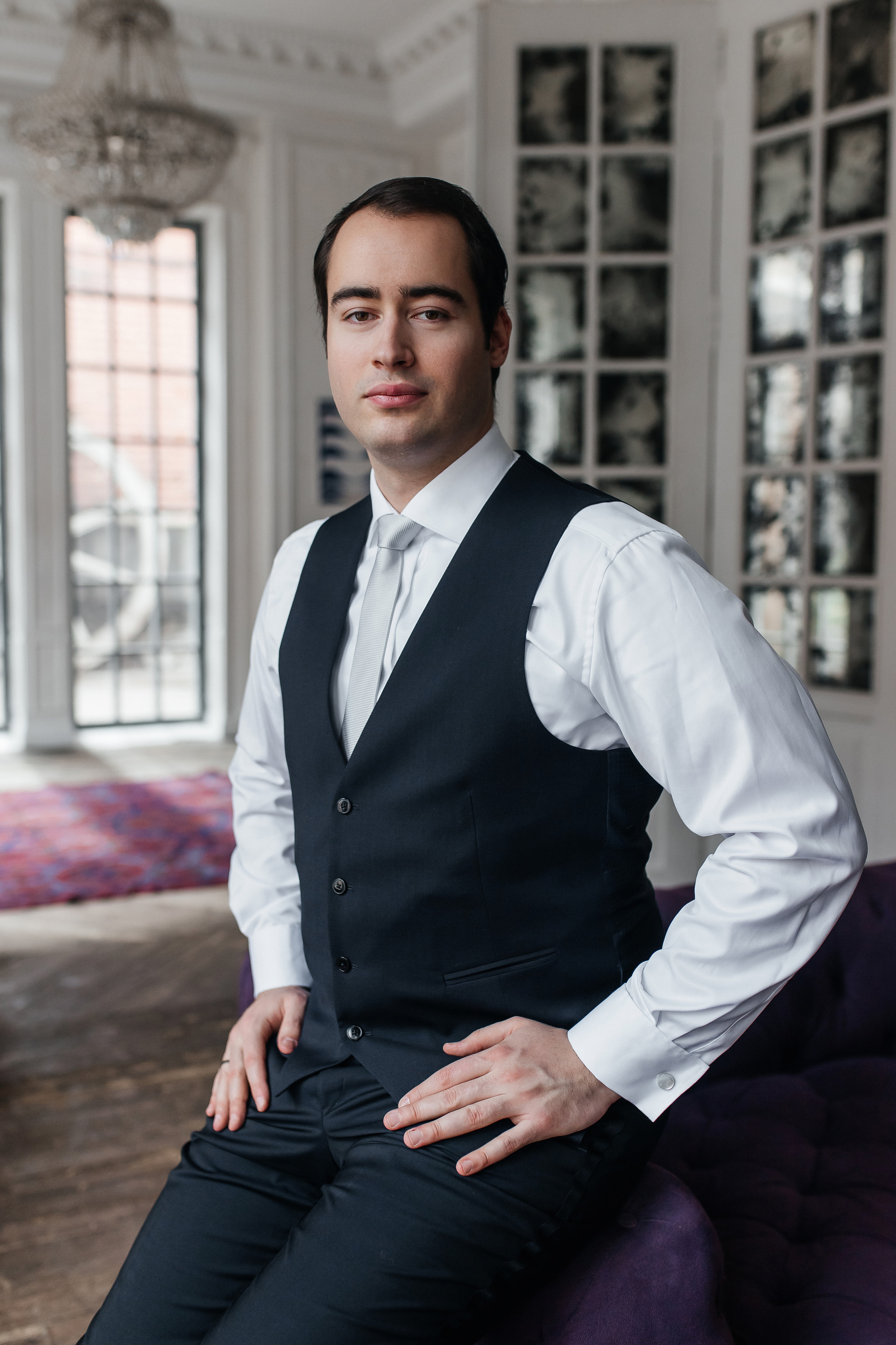 Елена и Йоханнес (ЗАГС + фотостудия). Фотограф в Москве Екатерина Потапова