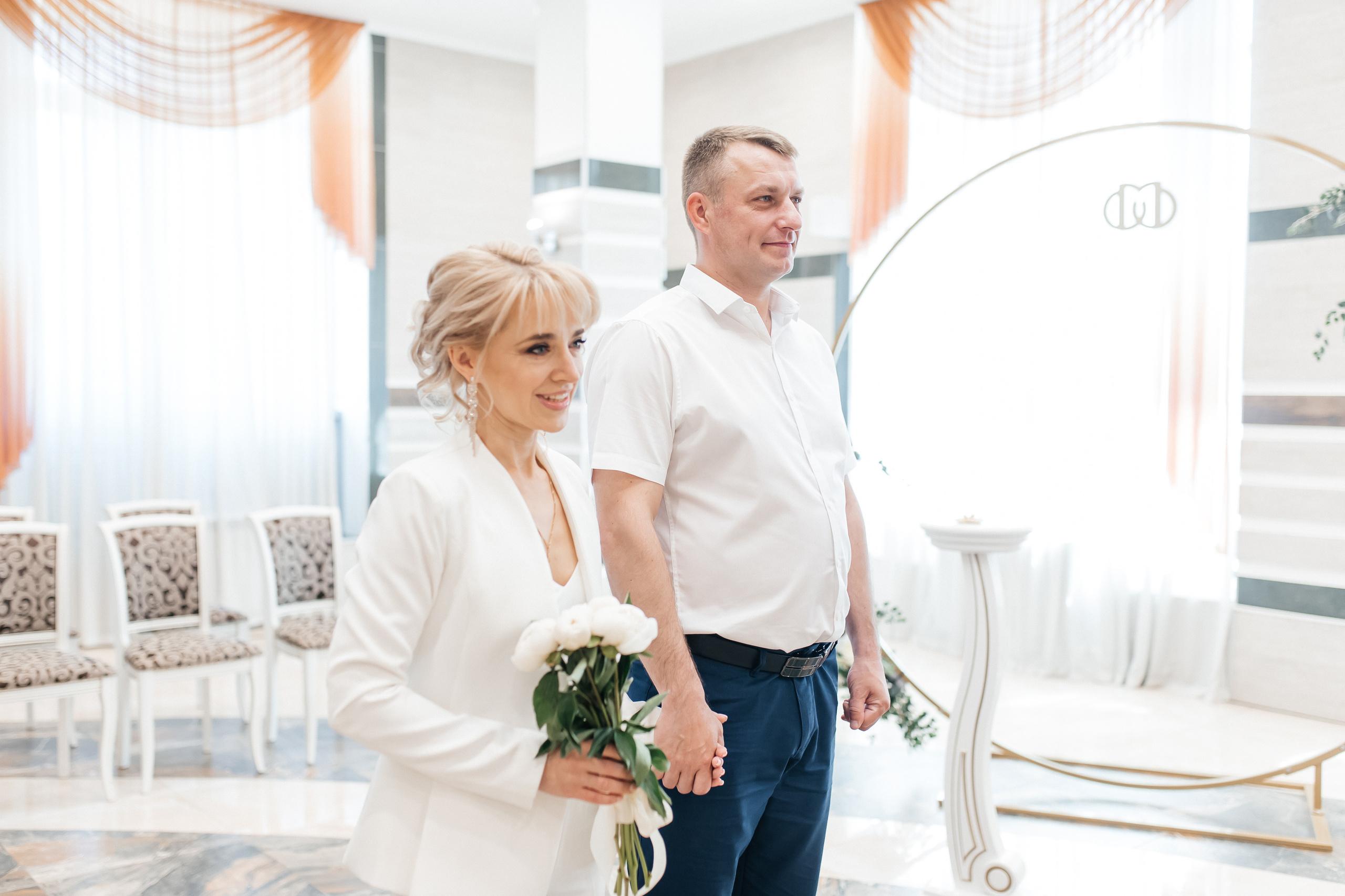 Мария и Дмитрий (ЗАГС + прогулка). Фотограф в Москве Екатерина Потапова