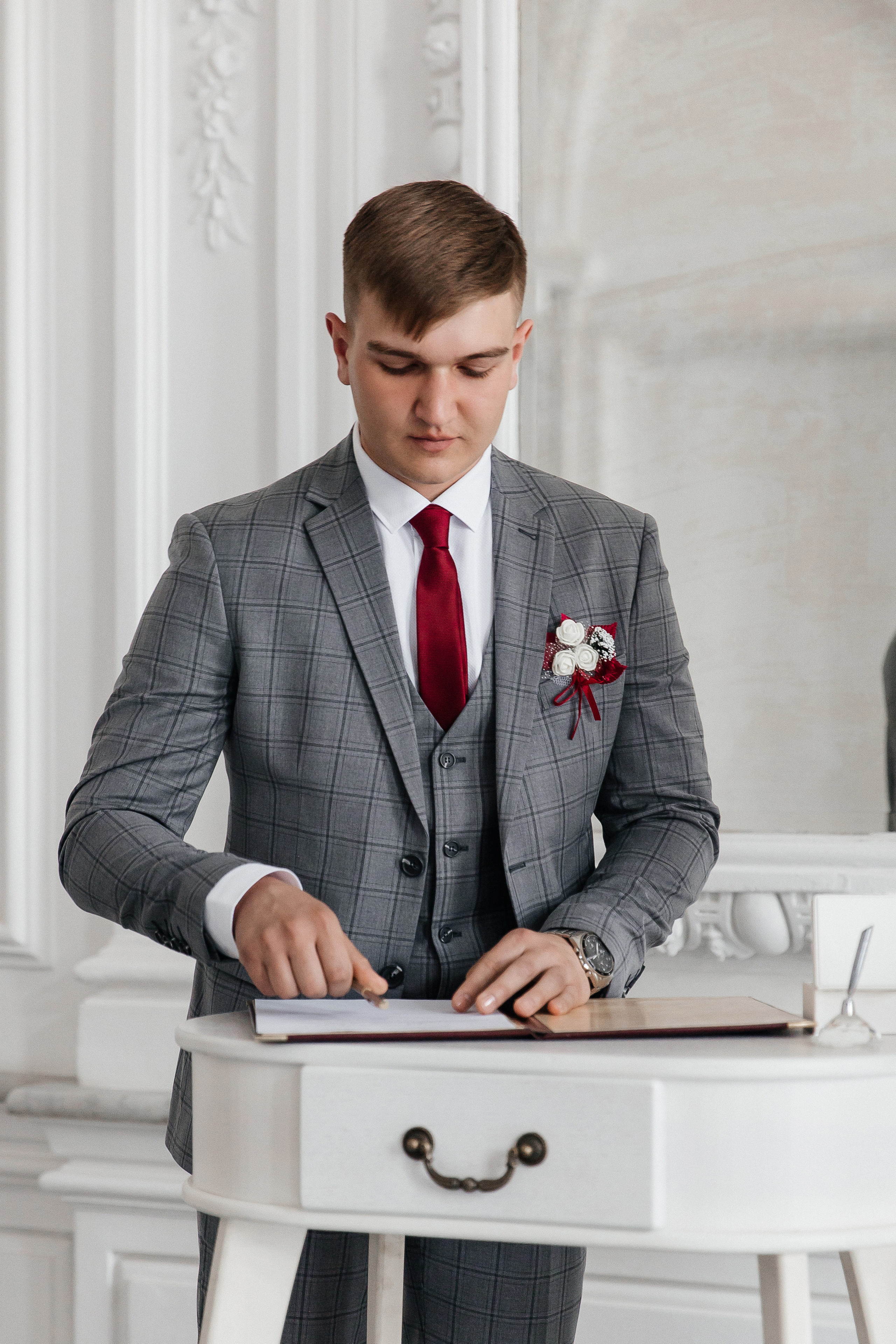 Анастасия и Никита (сборы + ЗАГС + прогулка). Фотограф в Москве Екатерина Потапова