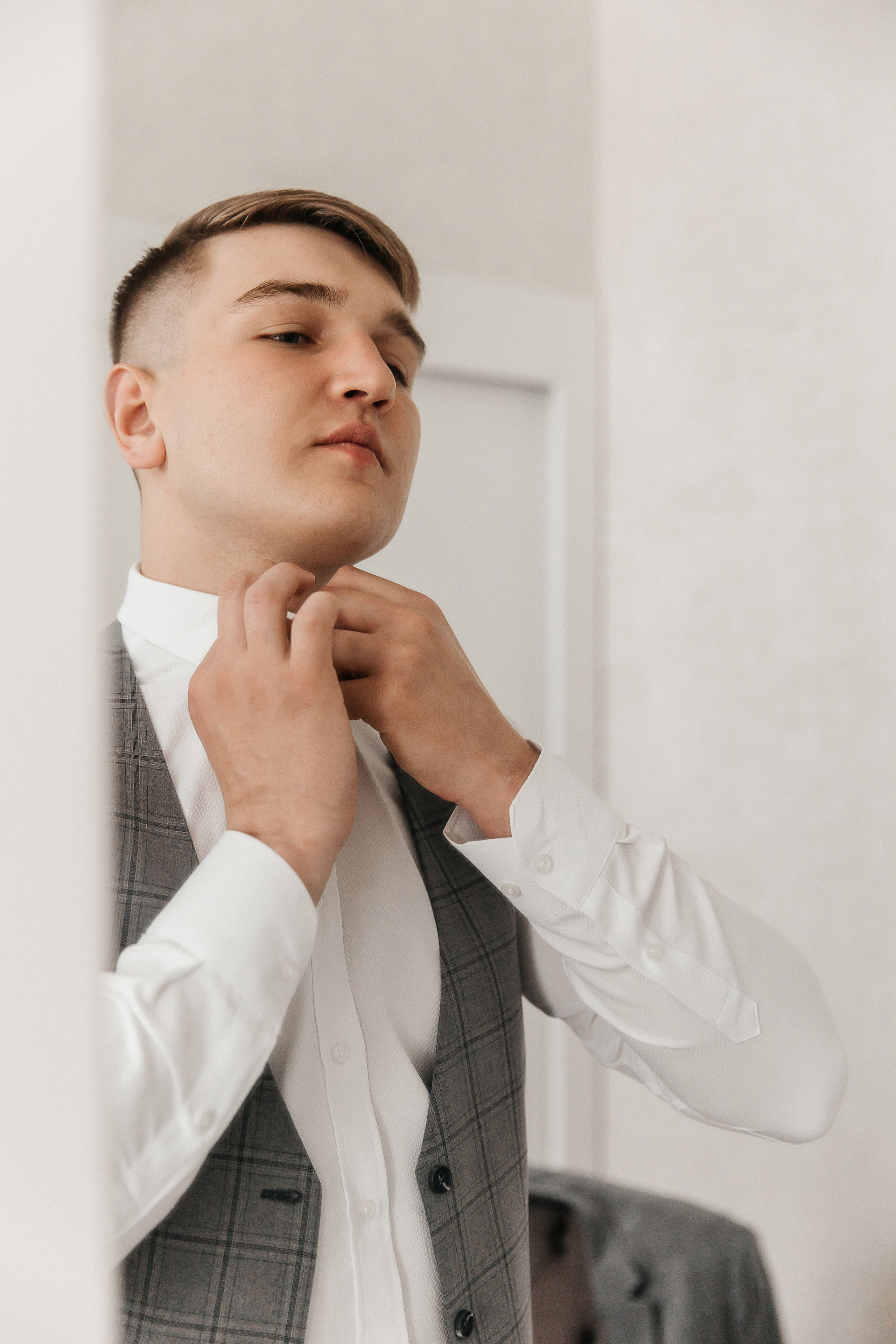 Анастасия и Никита (сборы + ЗАГС + прогулка). Фотограф в Москве Екатерина Потапова