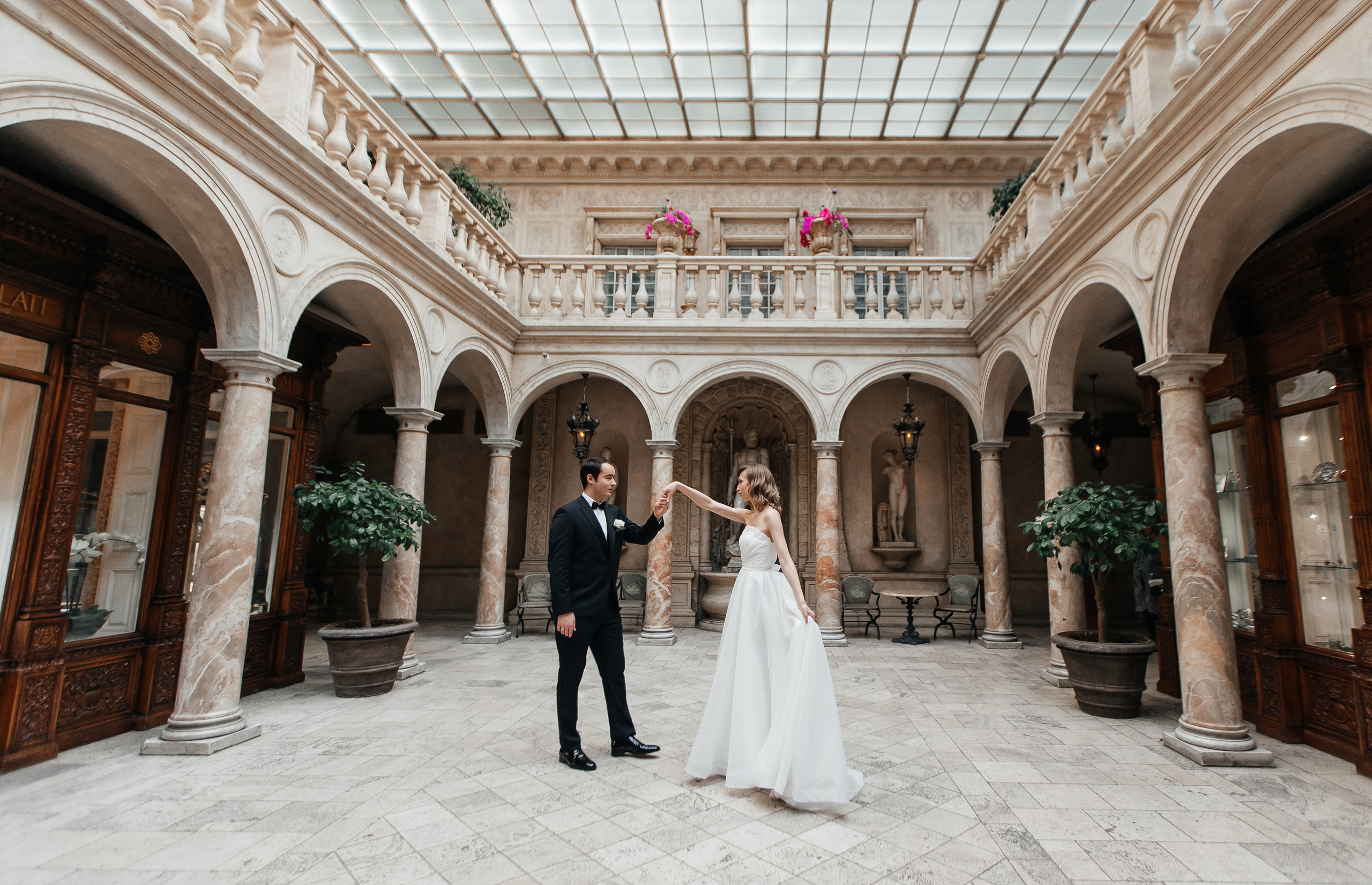 Елена и Йоханнес (ЗАГС + фотостудия). Фотограф в Москве Екатерина Потапова