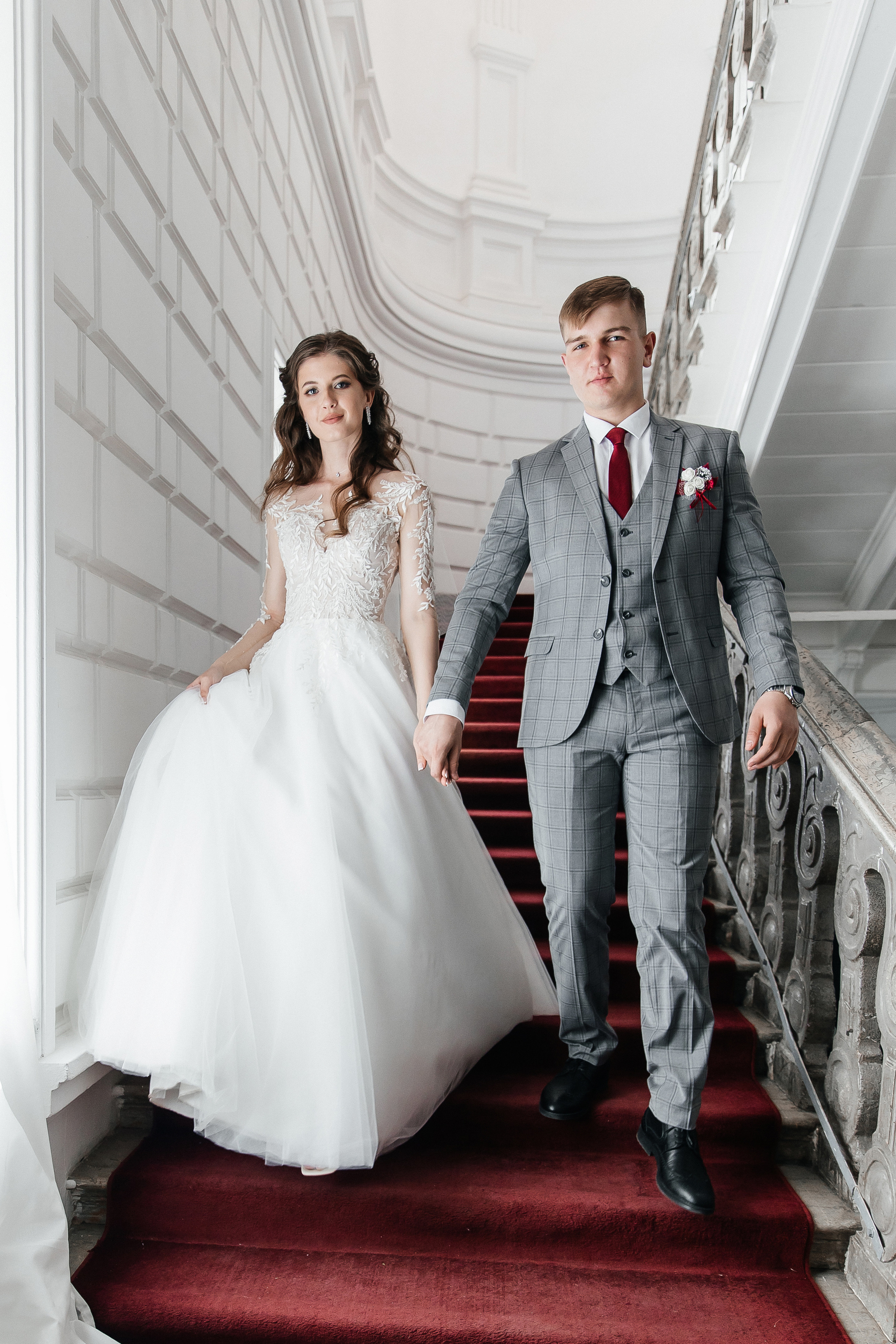 Анастасия и Никита (сборы + ЗАГС + прогулка). Фотограф в Москве Екатерина Потапова