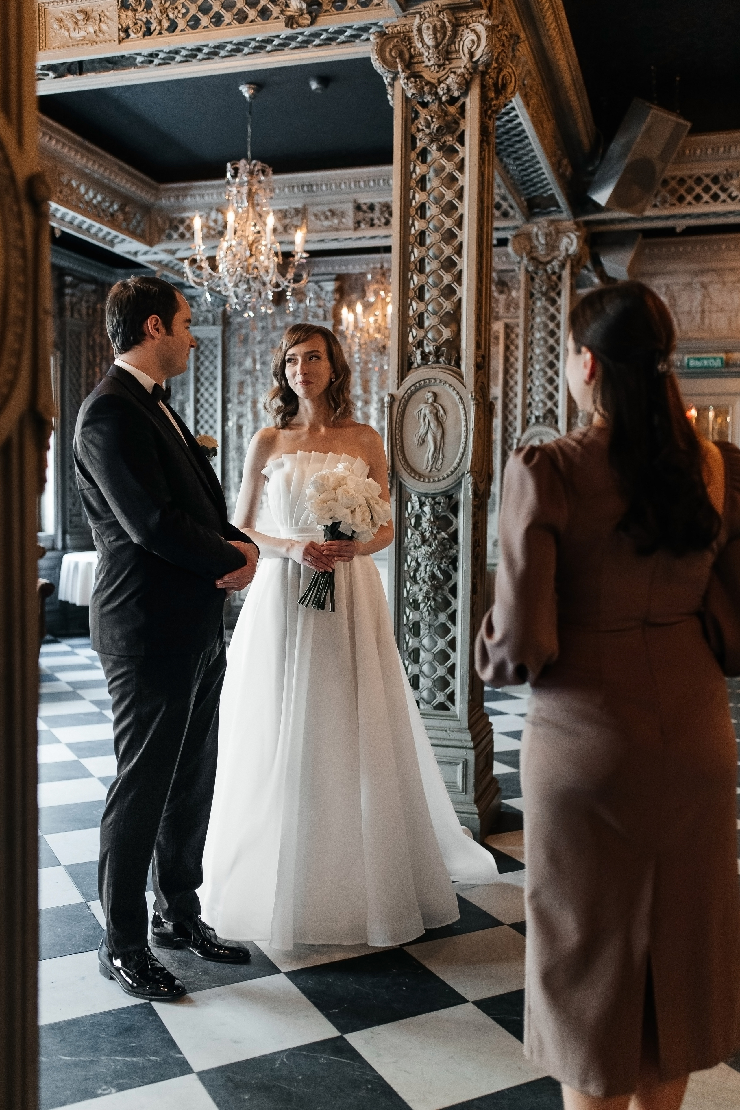 Елена и Йоханнес (ЗАГС + фотостудия). Фотограф в Москве Екатерина Потапова