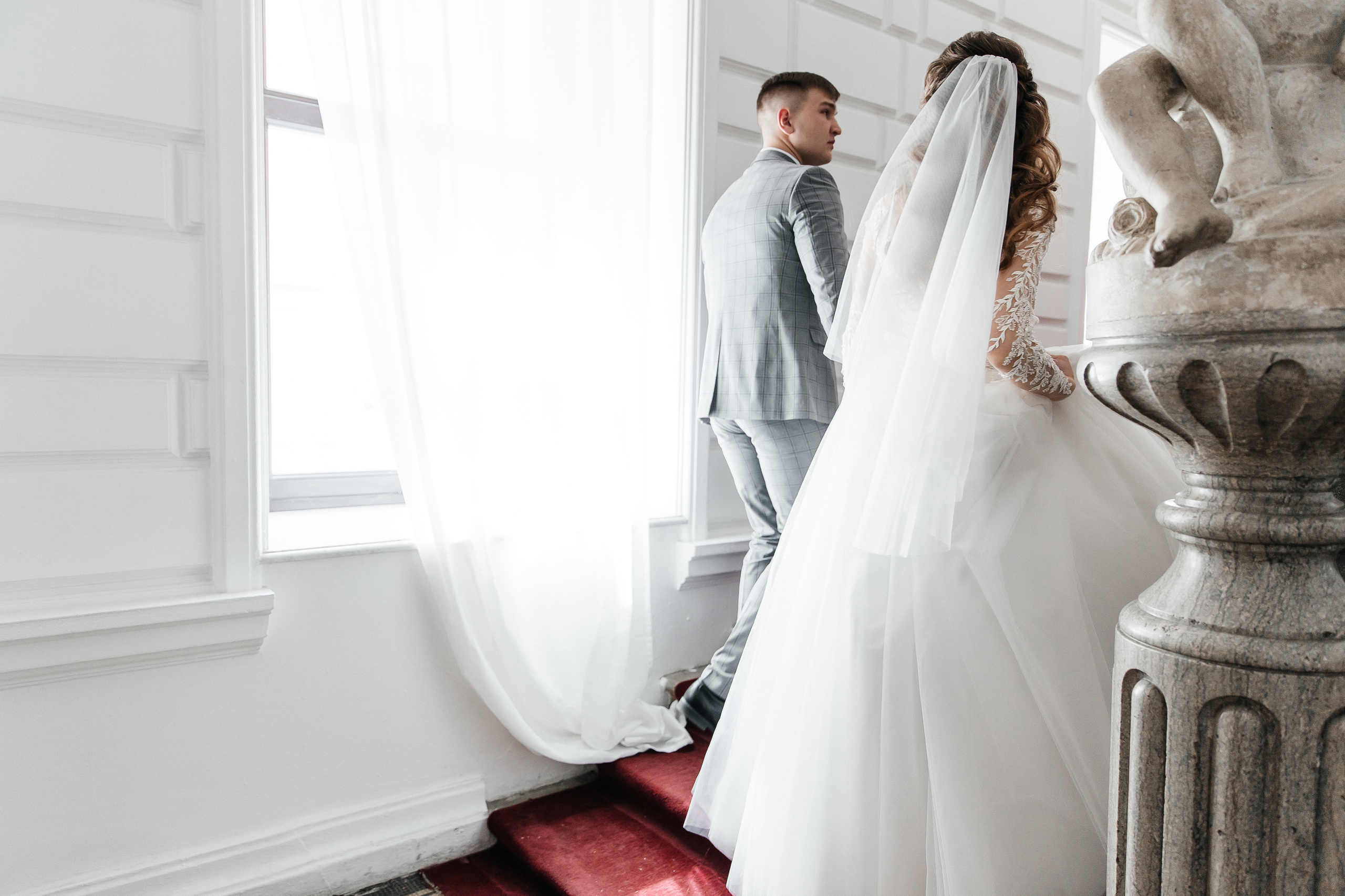 Анастасия и Никита (сборы + ЗАГС + прогулка). Фотограф в Москве Екатерина Потапова