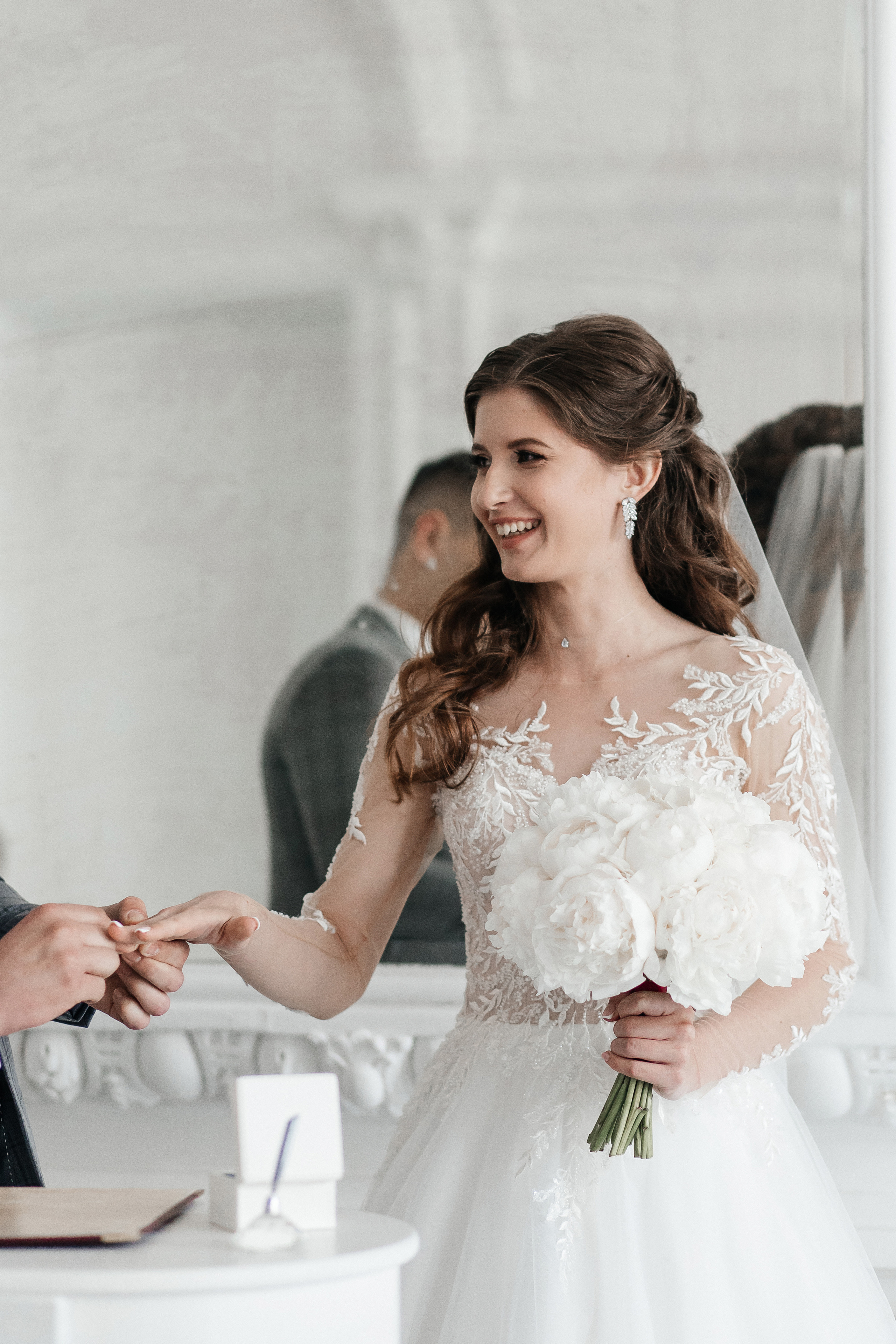 Анастасия и Никита (сборы + ЗАГС + прогулка). Фотограф в Москве Екатерина Потапова