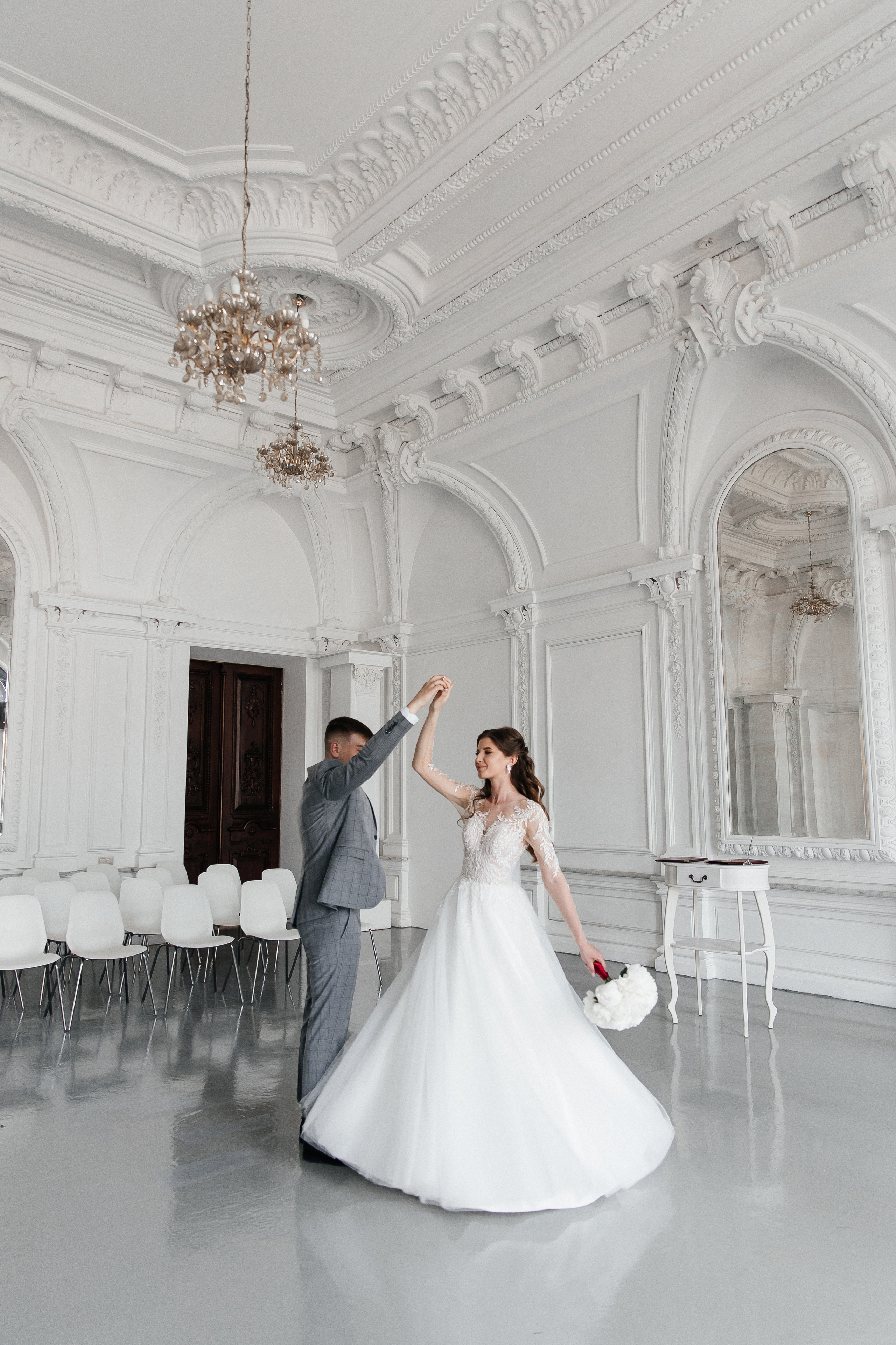 Анастасия и Никита (сборы + ЗАГС + прогулка). Фотограф в Москве Екатерина Потапова