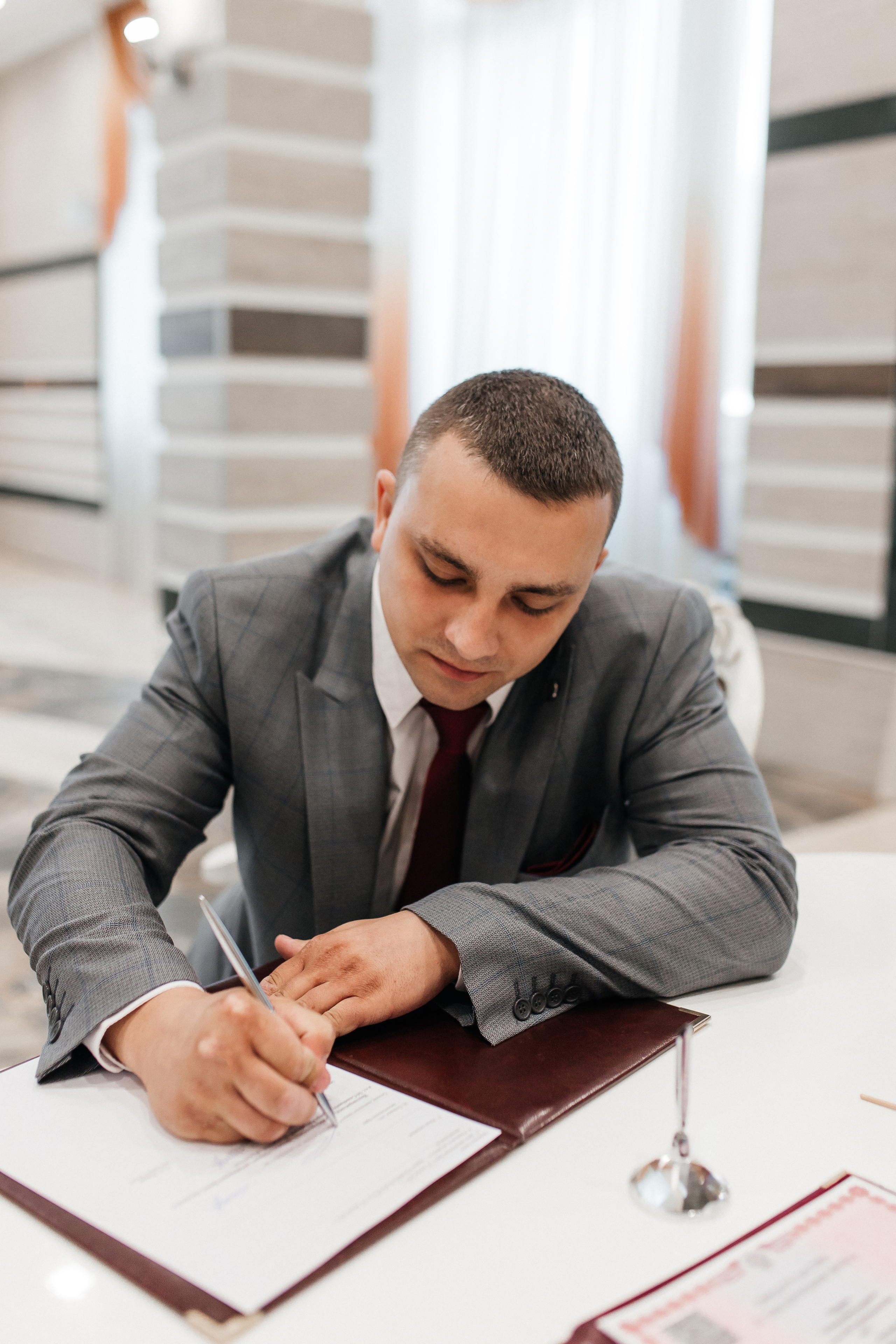 Виктория и Антон (ЗАГС). Фотограф в Москве Екатерина Потапова