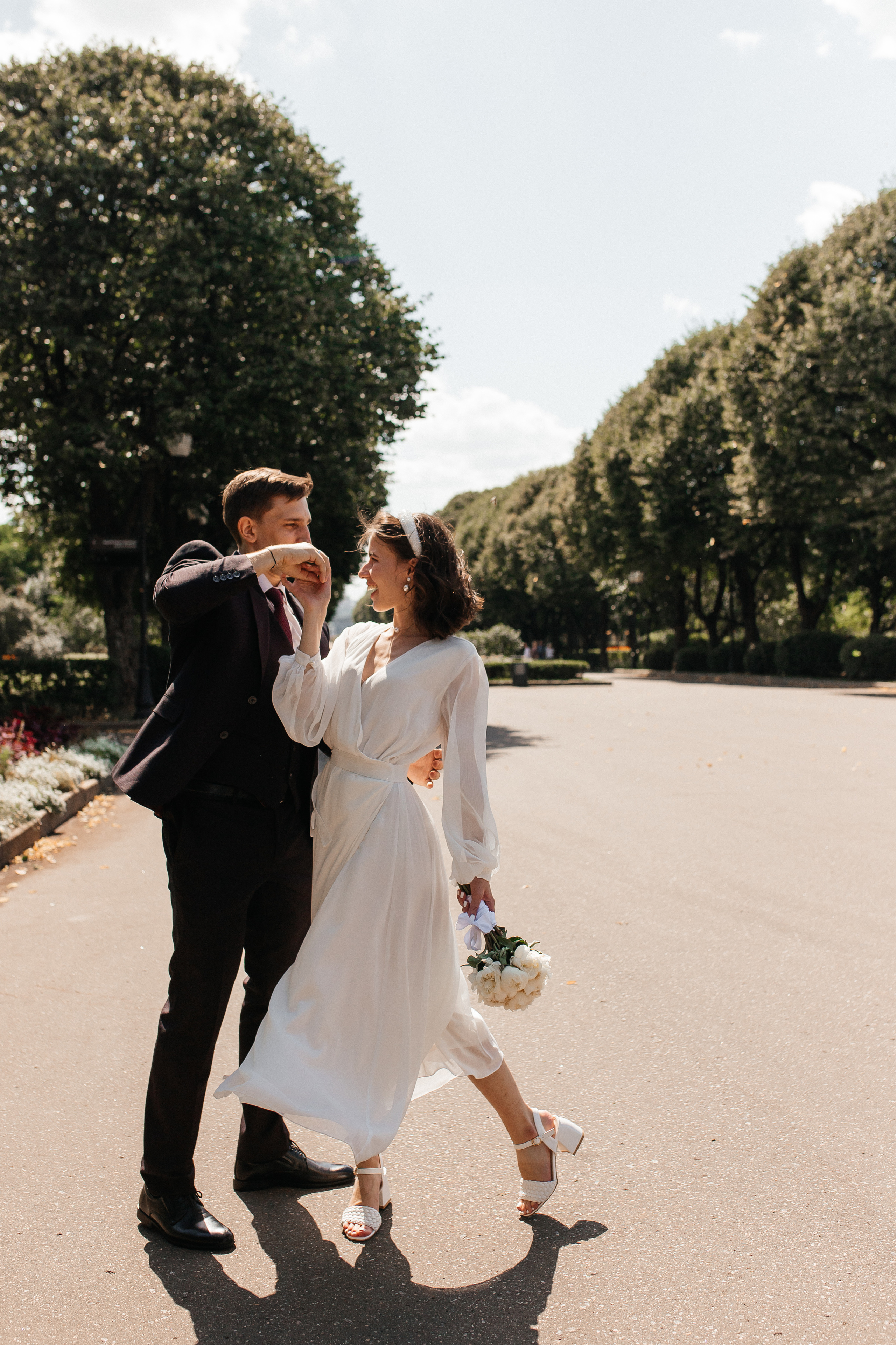 Анна и Андрей (прогулка). Фотограф в Москве Екатерина Потапова