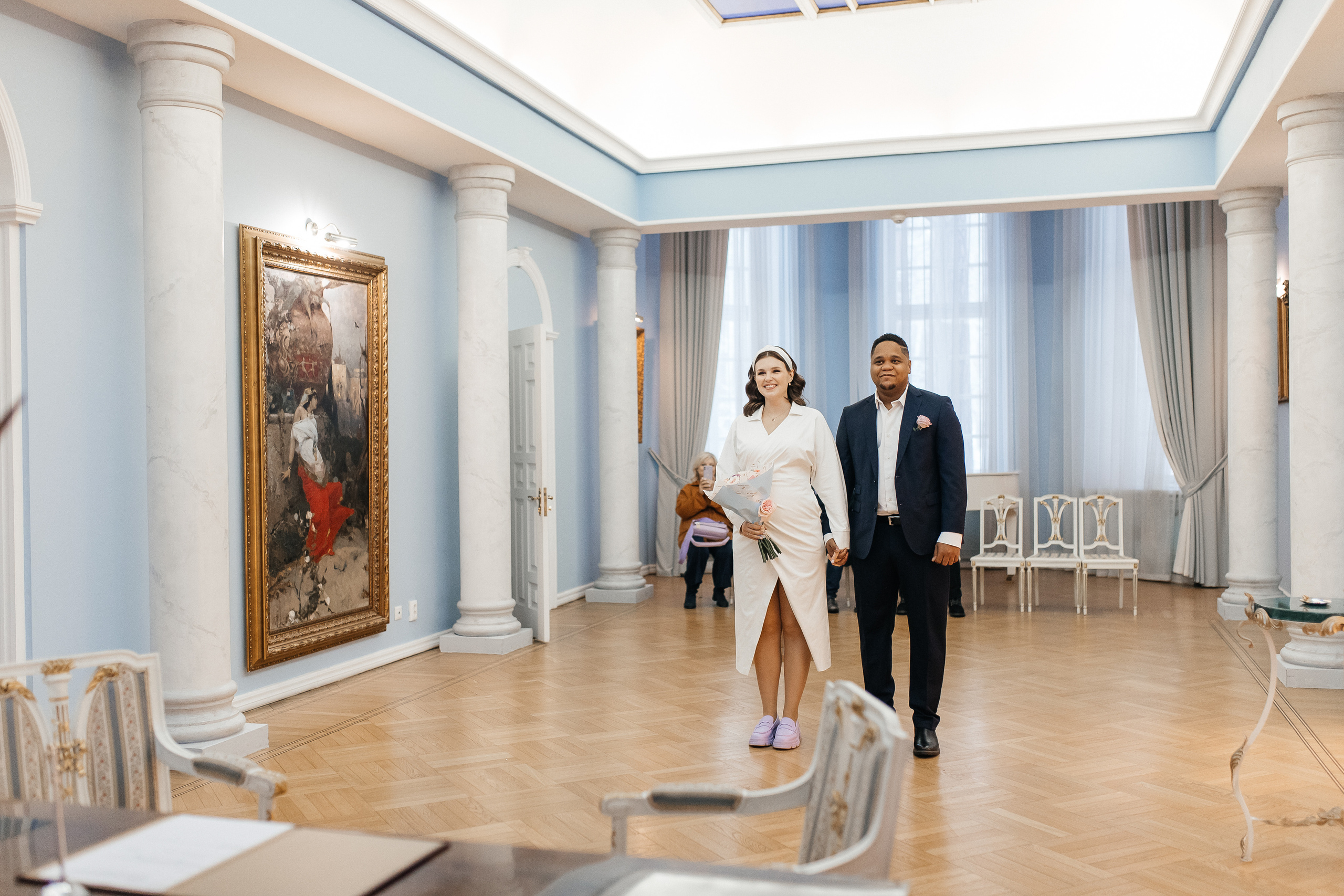 Анна и Педро (ЗАГС + прогулка). Фотограф в Москве Екатерина Потапова