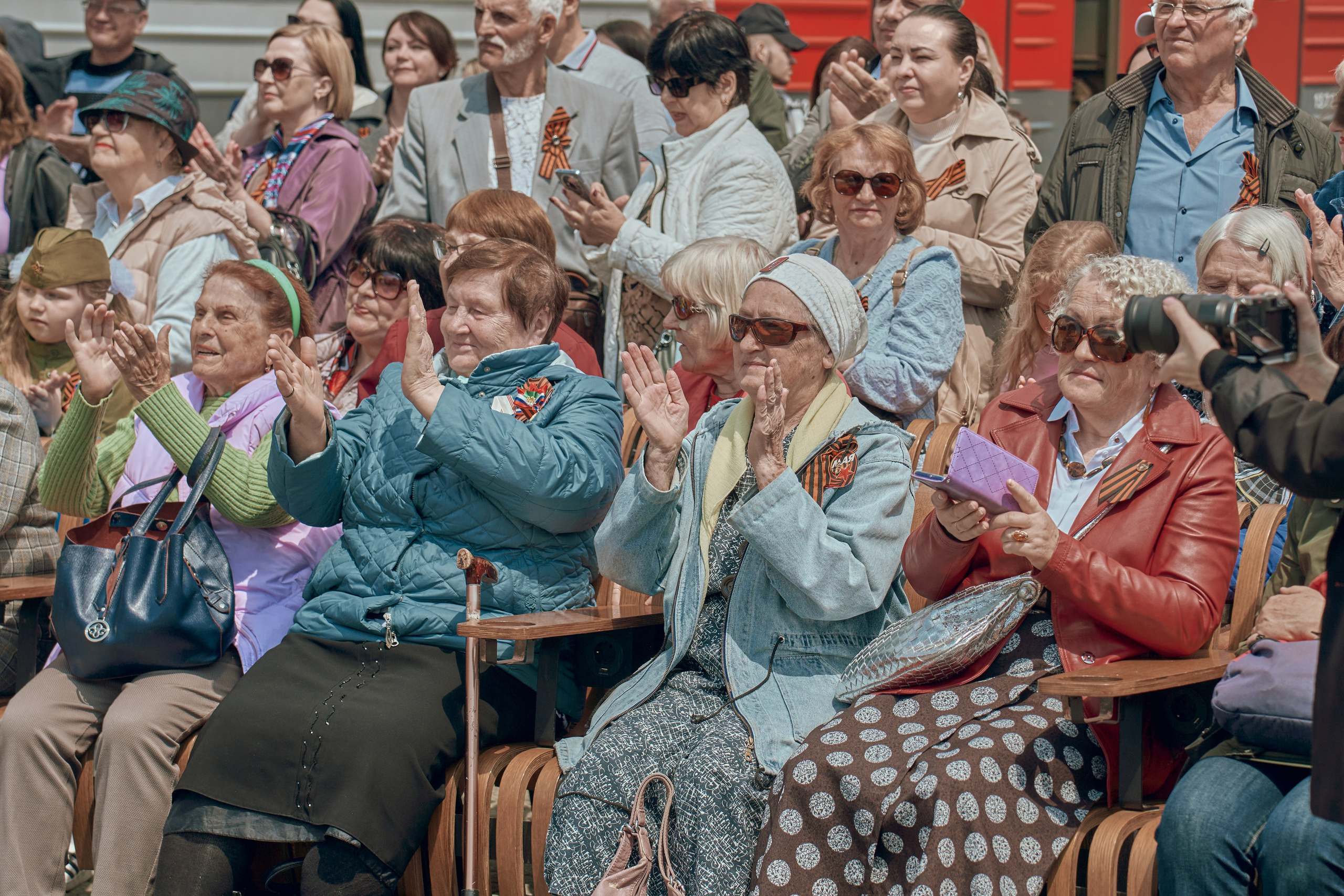 Поезд Победы!. Фотограф во Владивостоке