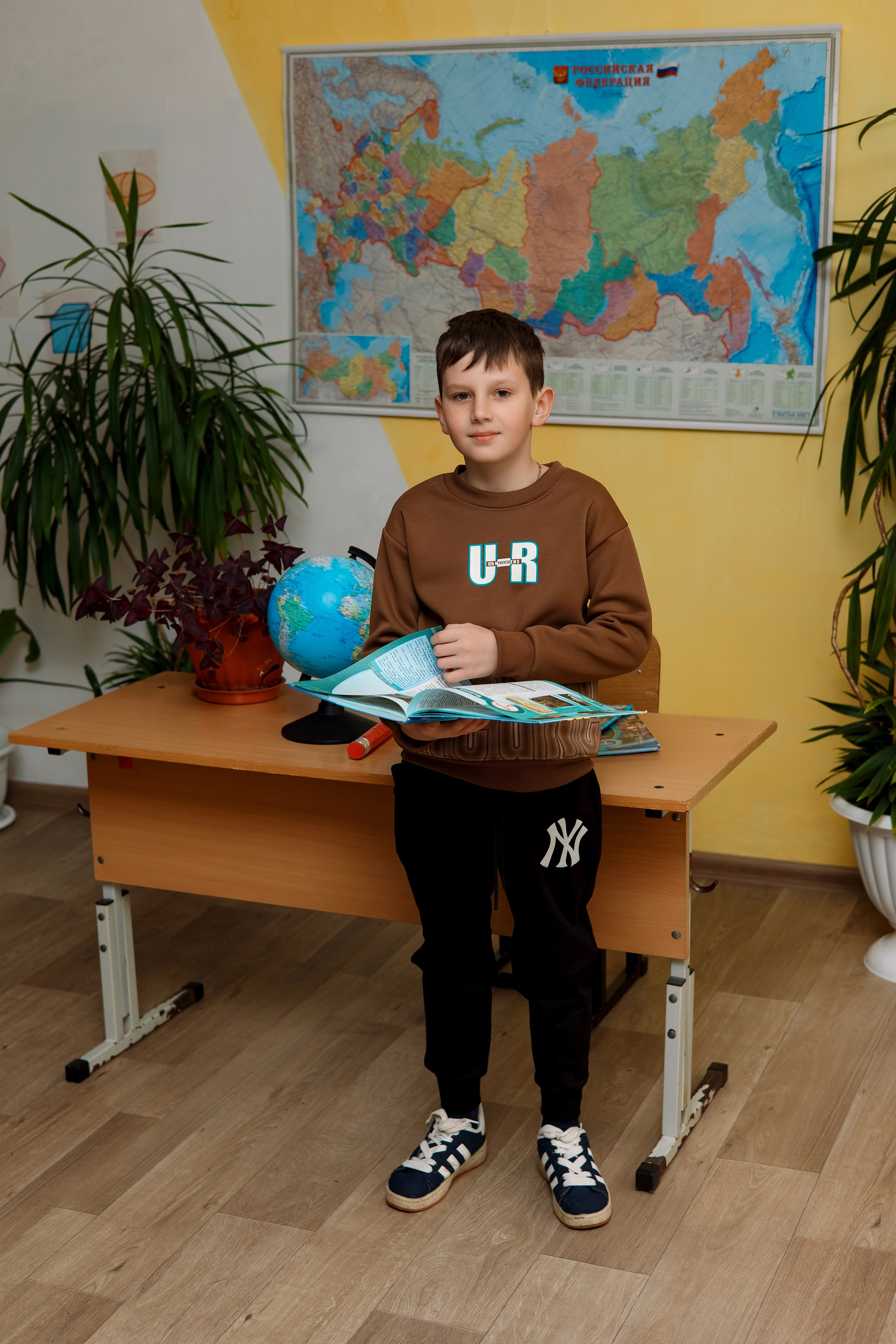 4 класс с. Барабаш. Фотограф Любовь Корниенко, Примоский край