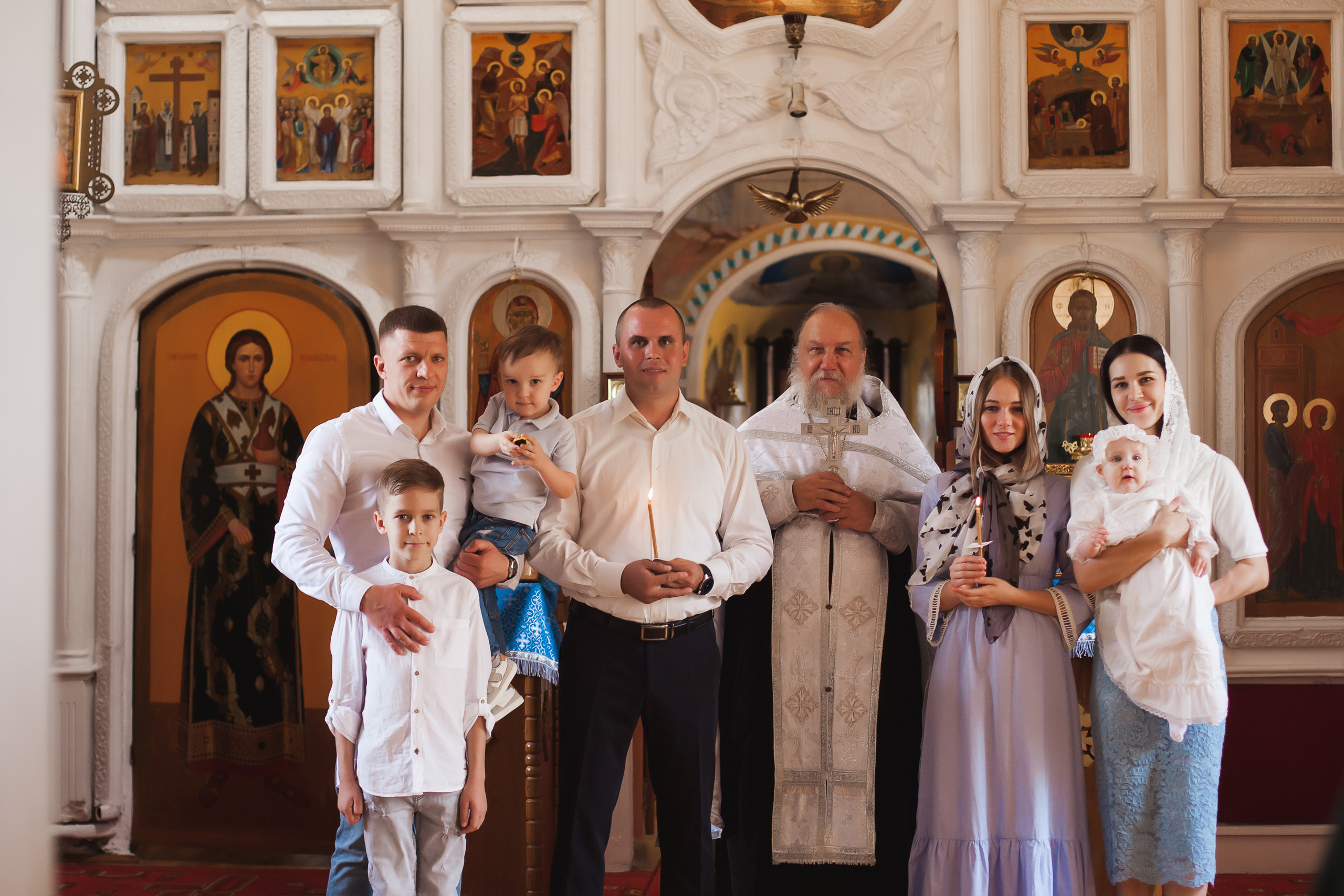 Крещение. Фотограф новорожденных в Брянске Анжелика Прохоренкова