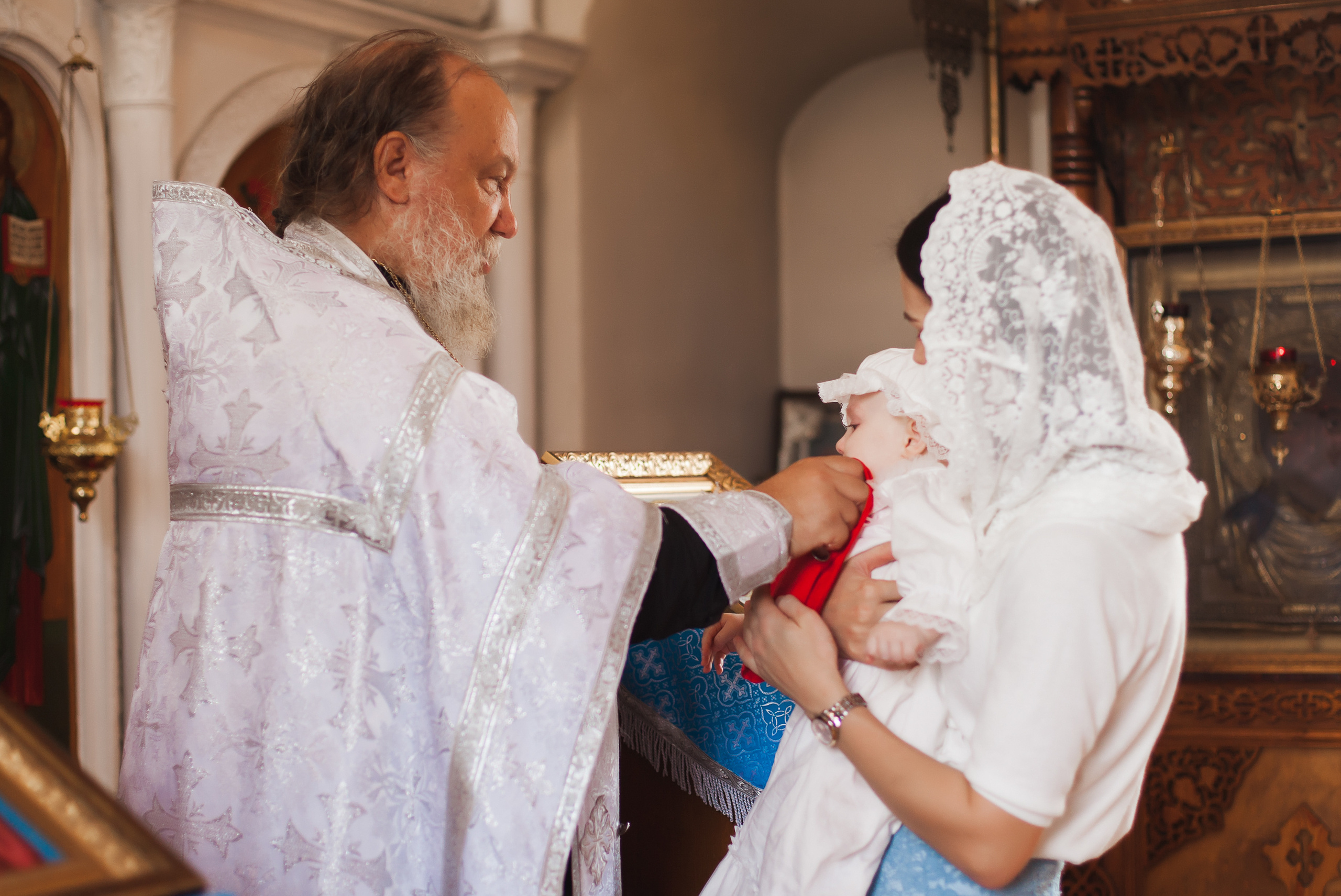 Крещение. Фотограф новорожденных в Брянске Анжелика Прохоренкова
