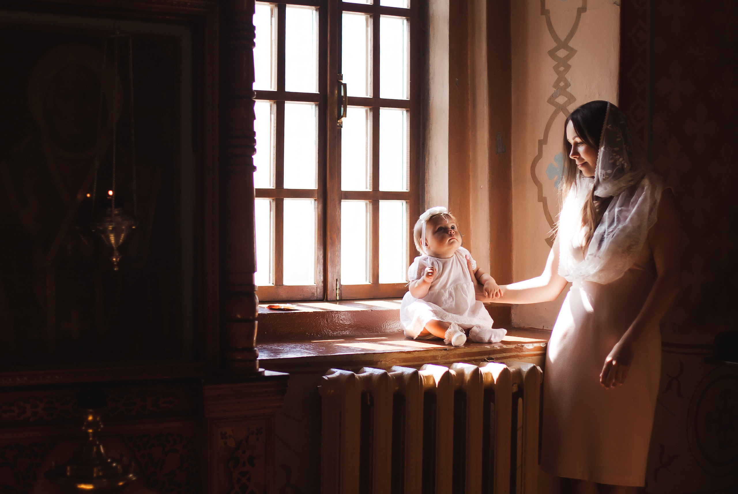 Крещение Арины. Фотограф новорожденных в Брянске Анжелика Прохоренкова