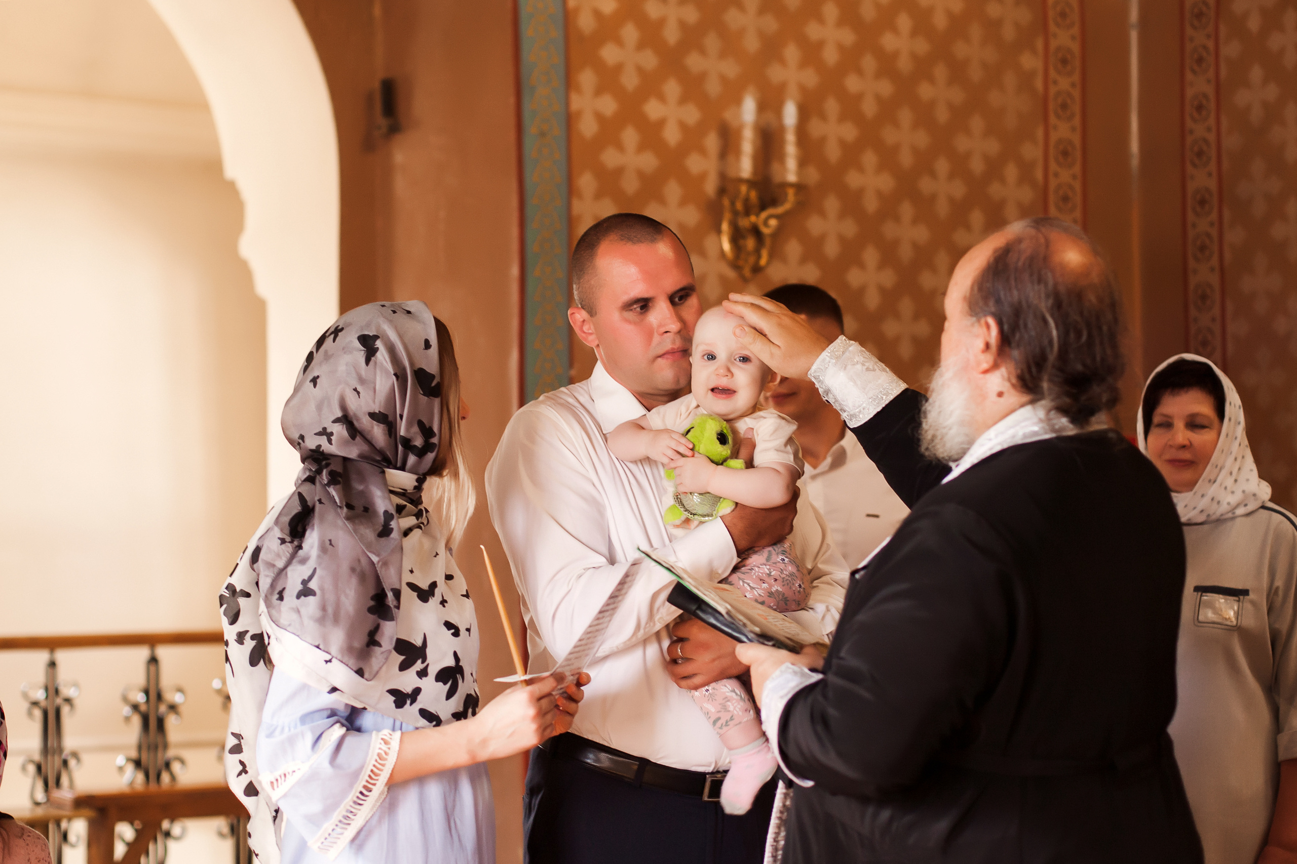 Крещение. Фотограф новорожденных в Брянске Анжелика Прохоренкова