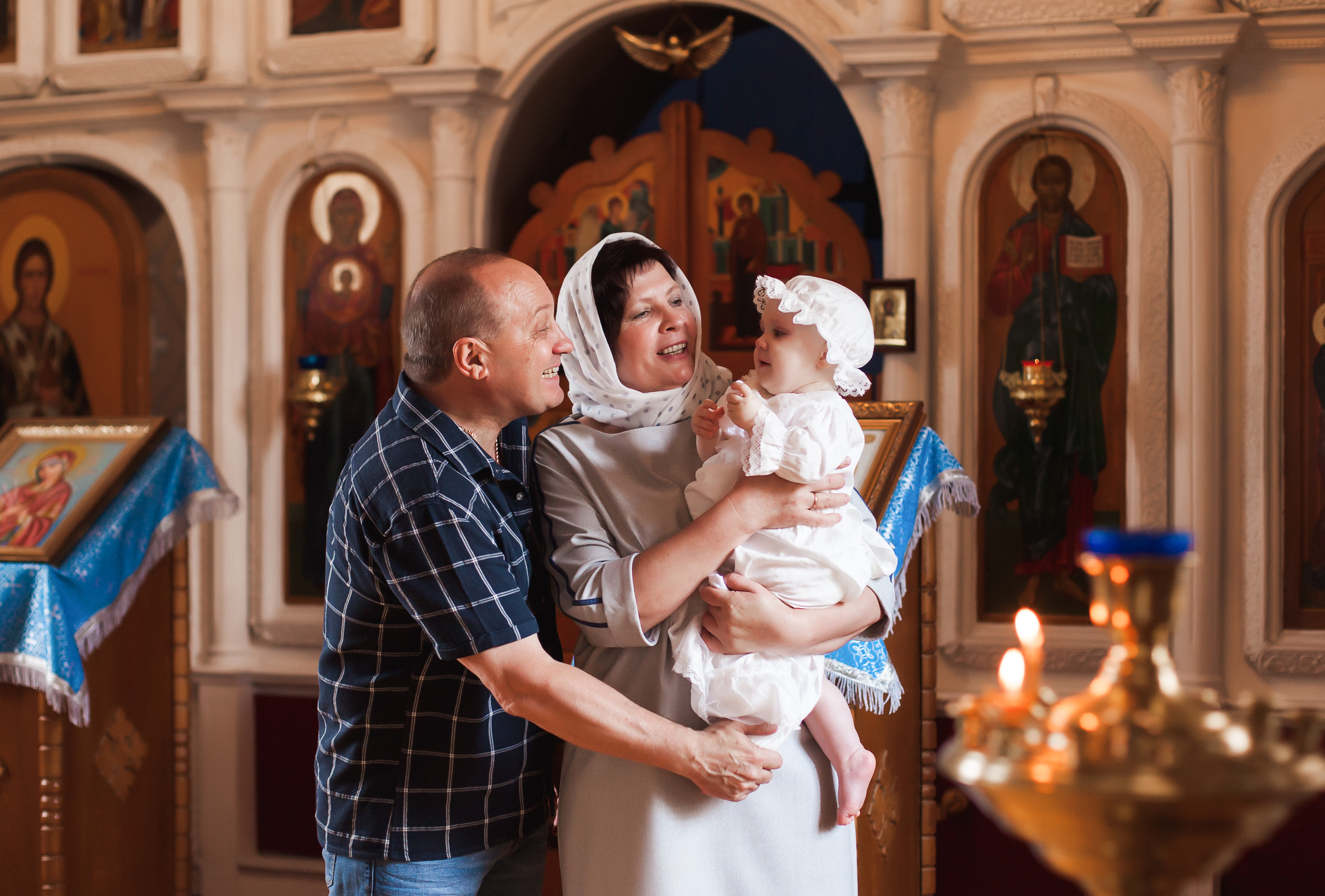 Крещение. Фотограф новорожденных в Брянске Анжелика Прохоренкова