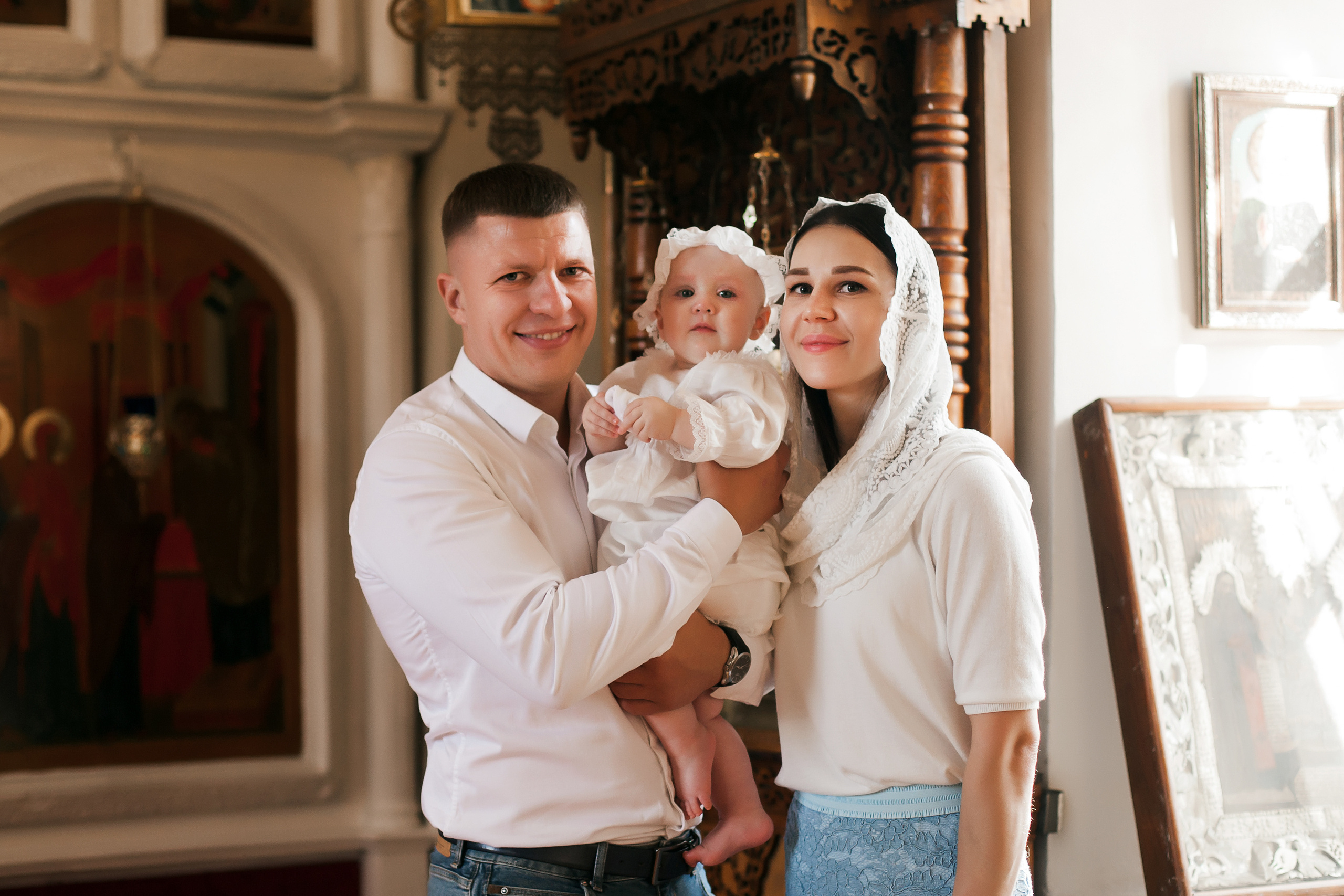 Крещение. Фотограф новорожденных в Брянске Анжелика Прохоренкова