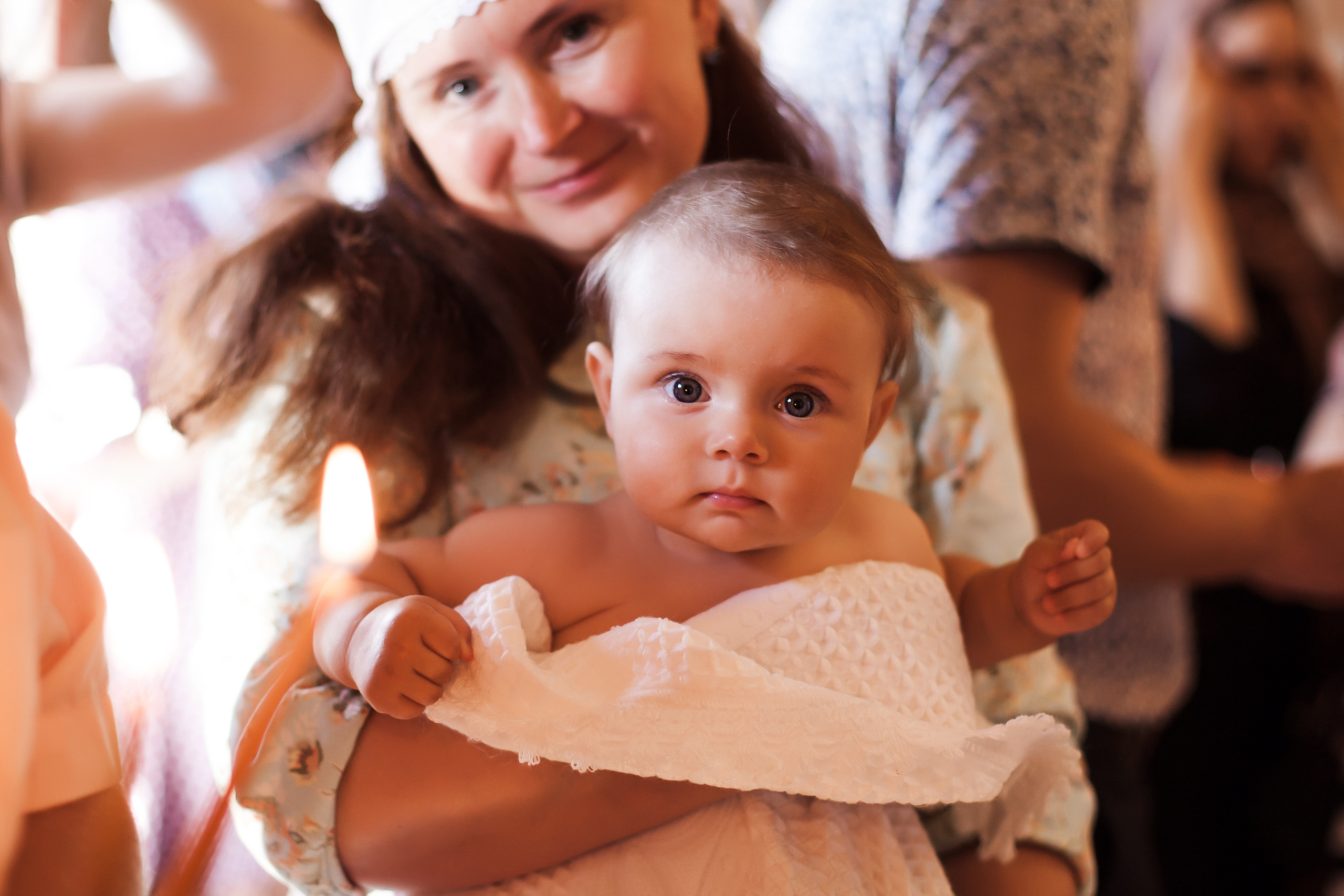 Крещение Арины. Фотограф новорожденных в Брянске Анжелика Прохоренкова