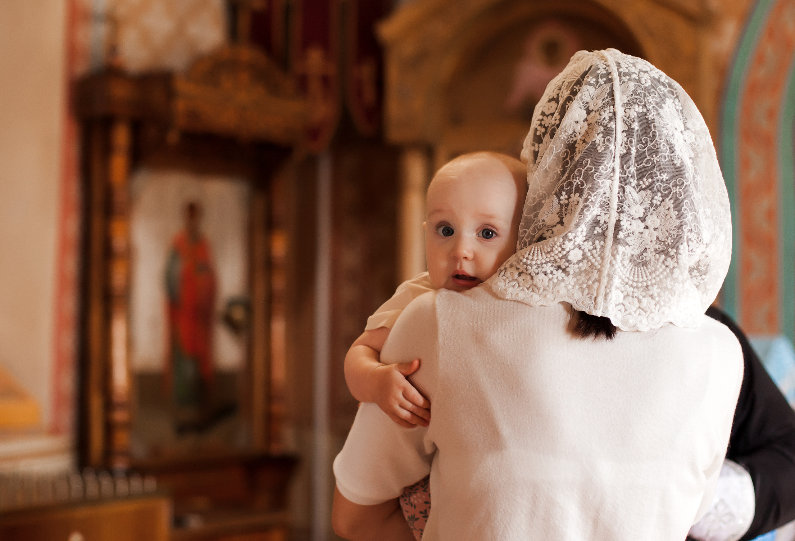 Крещение. Фотограф новорожденных в Брянске Анжелика Прохоренкова