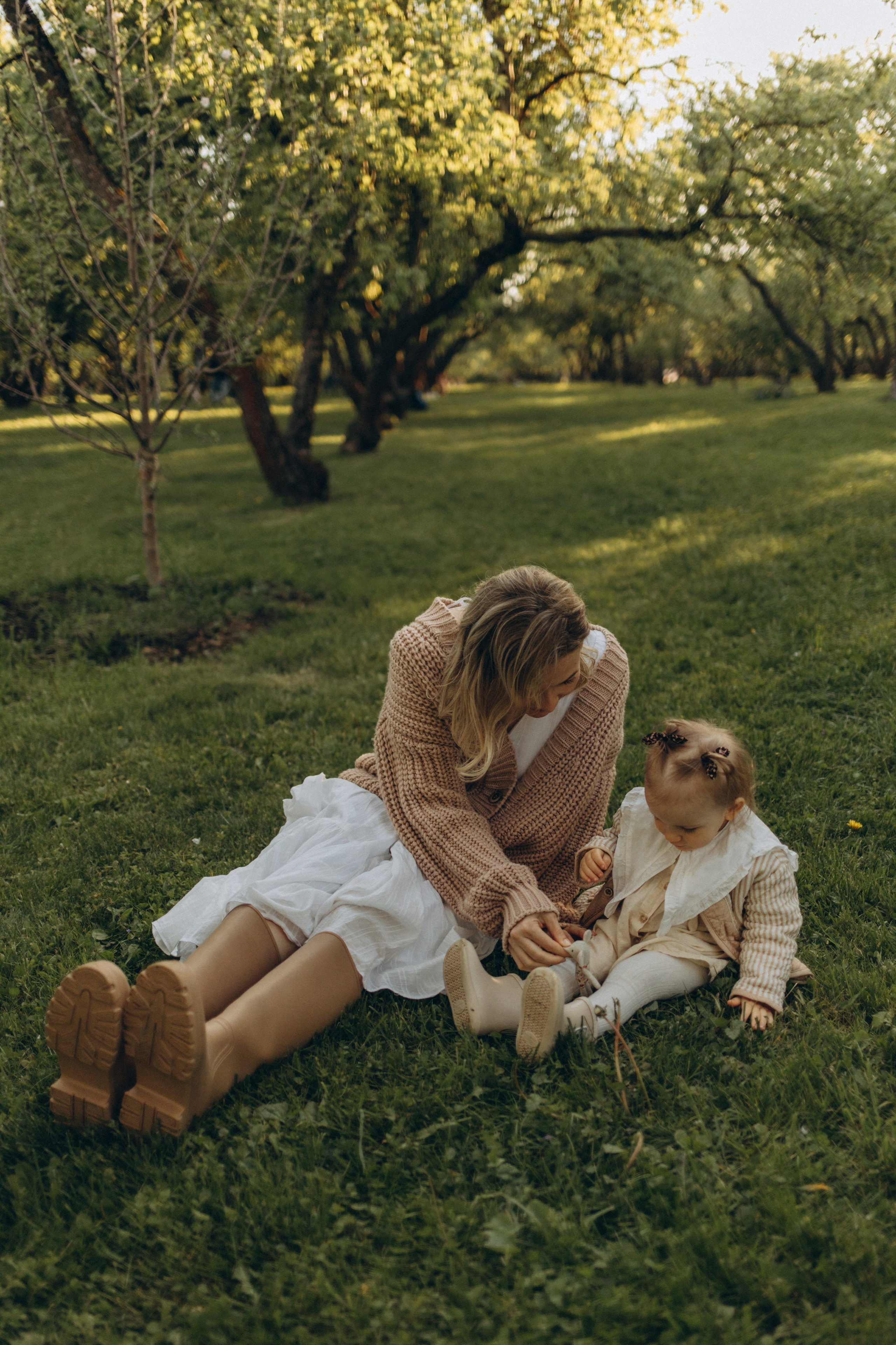 Андрей, Марина и Варя. Семейный фотограф в Москве Валерия Мясникова