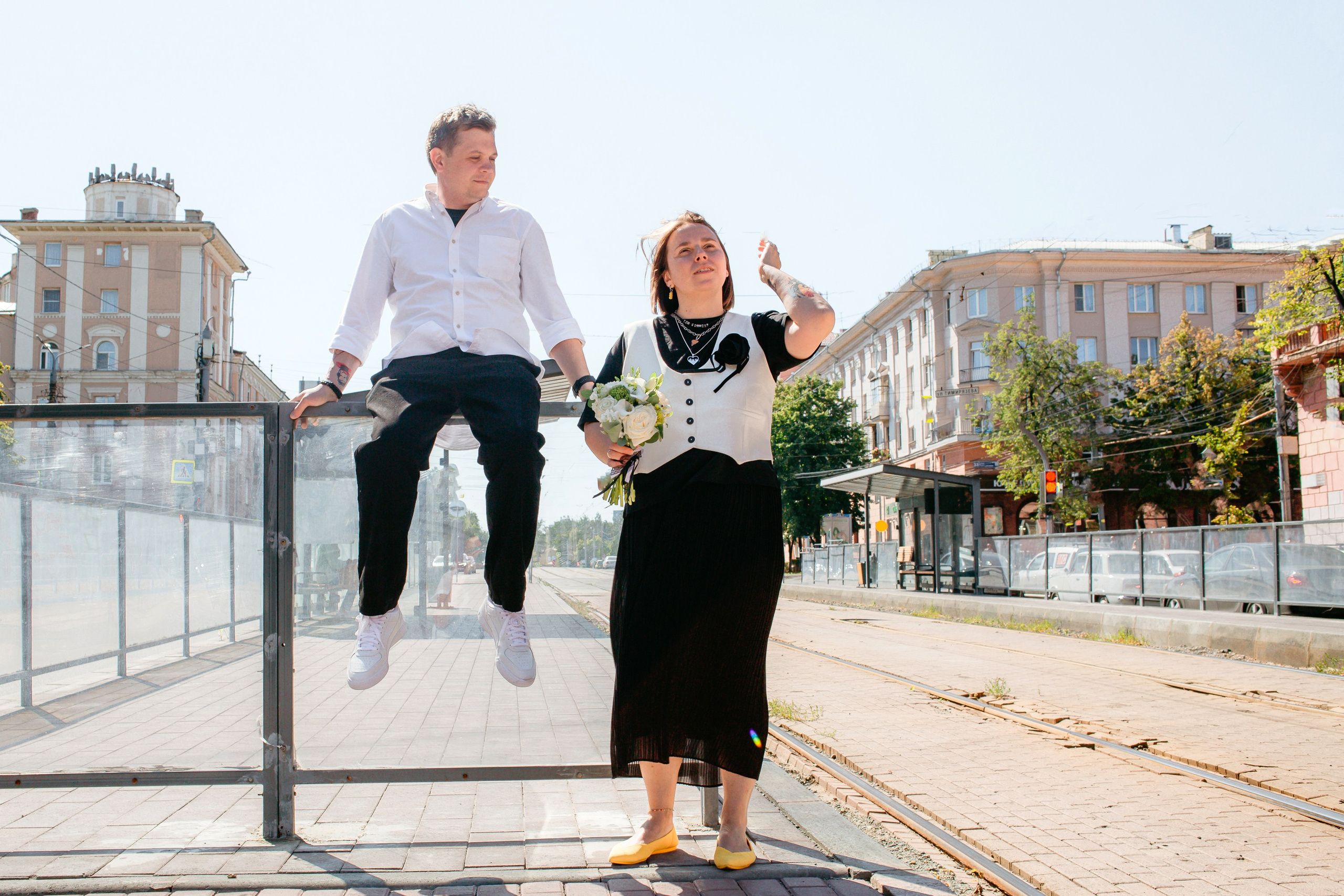 Загс и прогулка. Лера и Александр. Фотограф в Челябинске Ополихина Анна