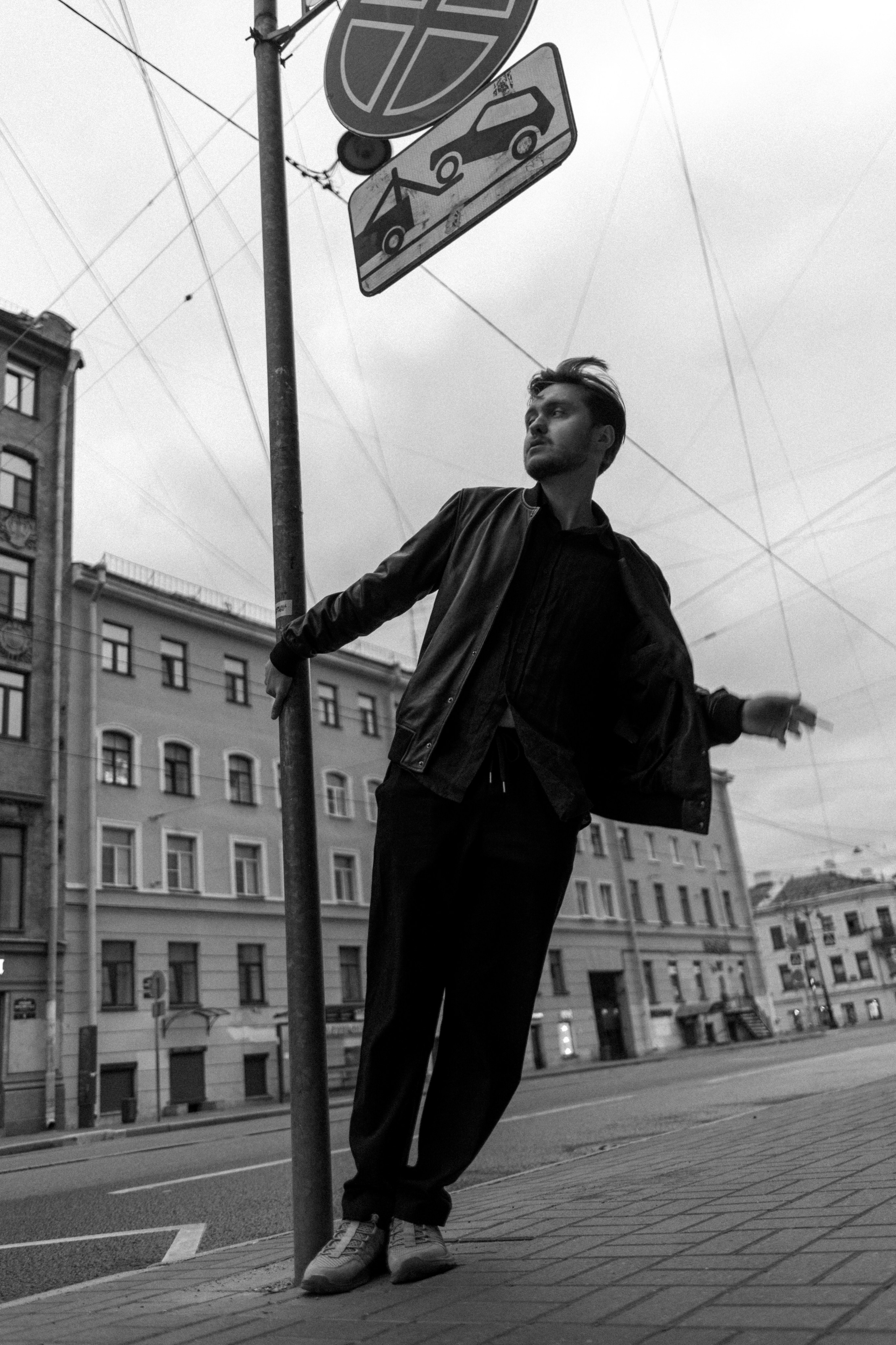 Ночная прогулка с Игорем. Фотограф Елизавета Потешкина