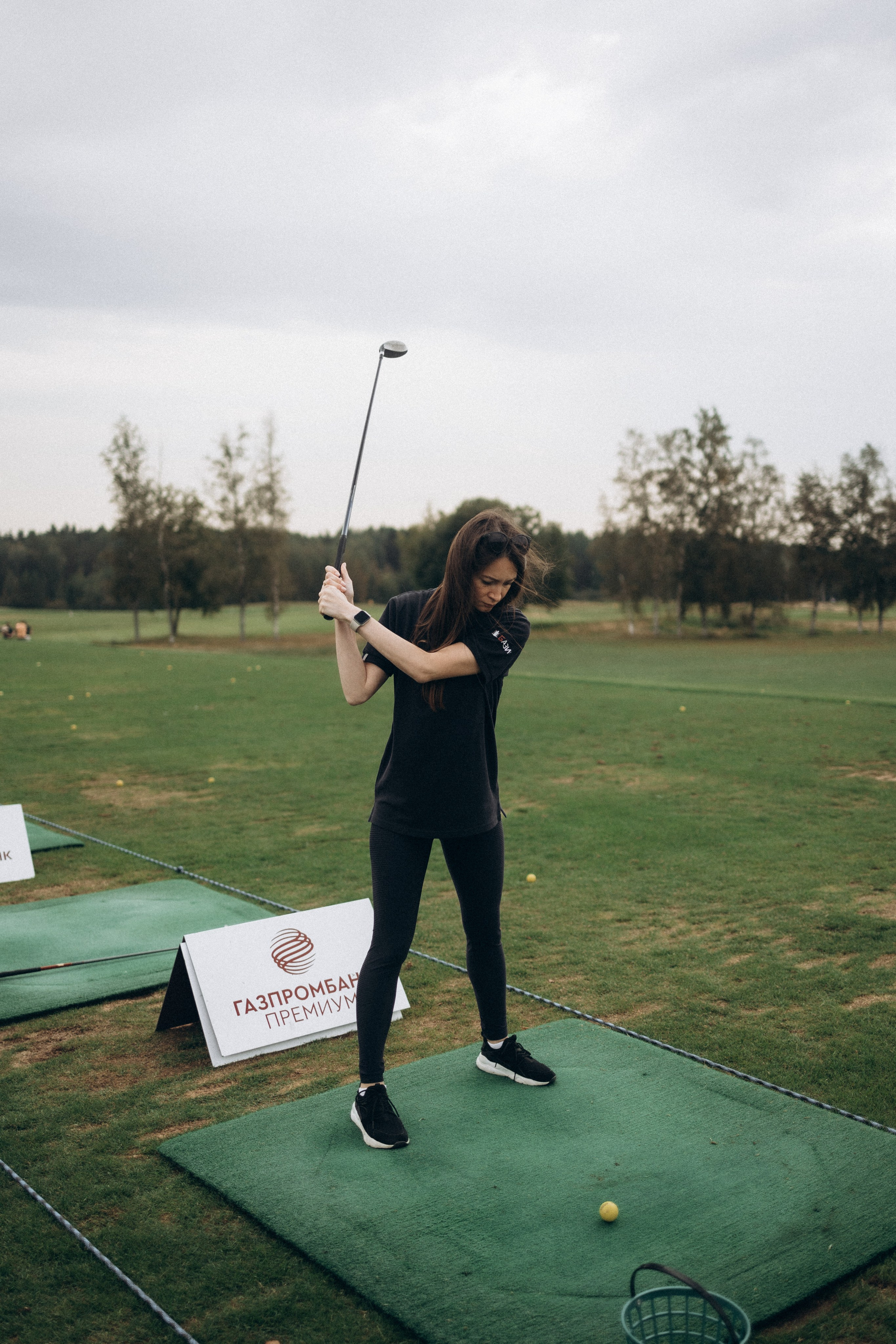 Корпоратив компании Аксон «игра в гольф». Фотограф Артем Бросов в Санкт-Петербурге и Дубае