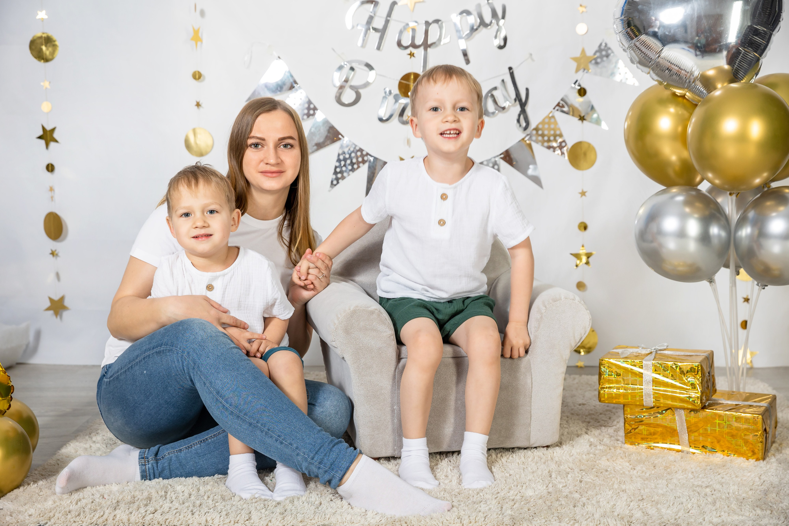 Золотое годовасие. Детский семейный фотограф в г. Находка Ольга Коваленко, фотостудия Memories