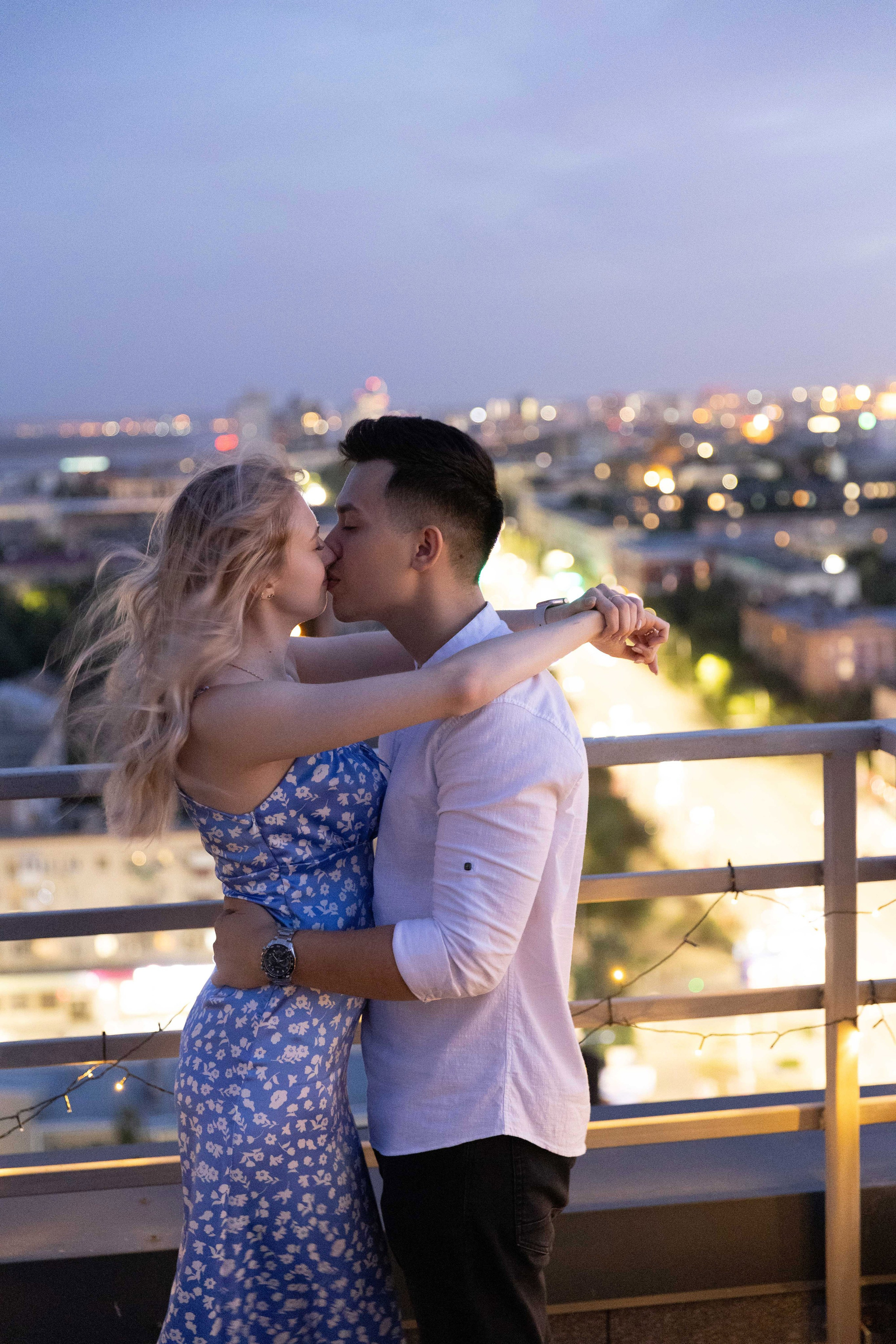 Свидание на крыше. Фотограф Вадим Казусь