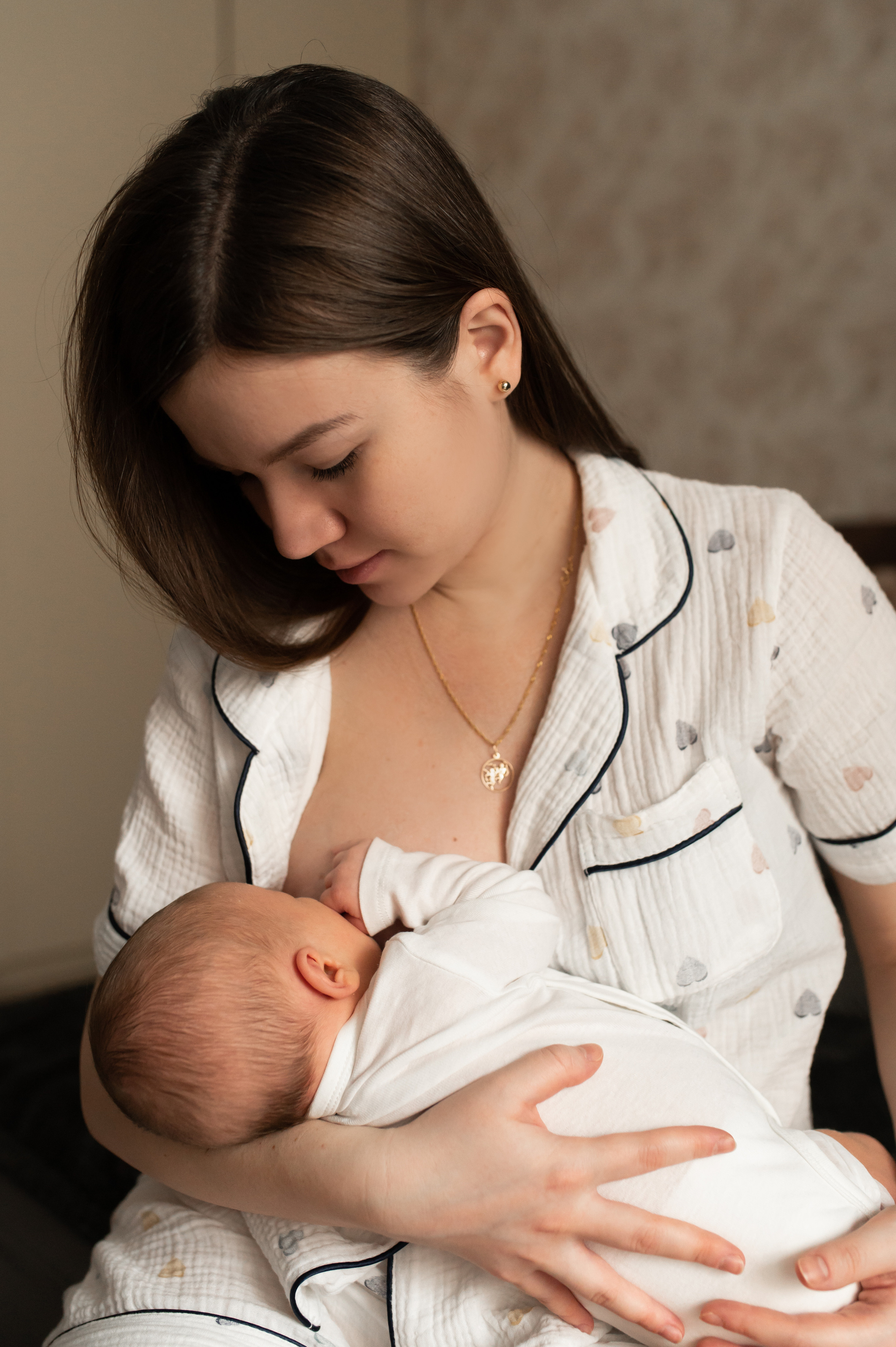 Домашняя съемка с новорождённым. Семейный фотограф в Москве Ольга Барсукова