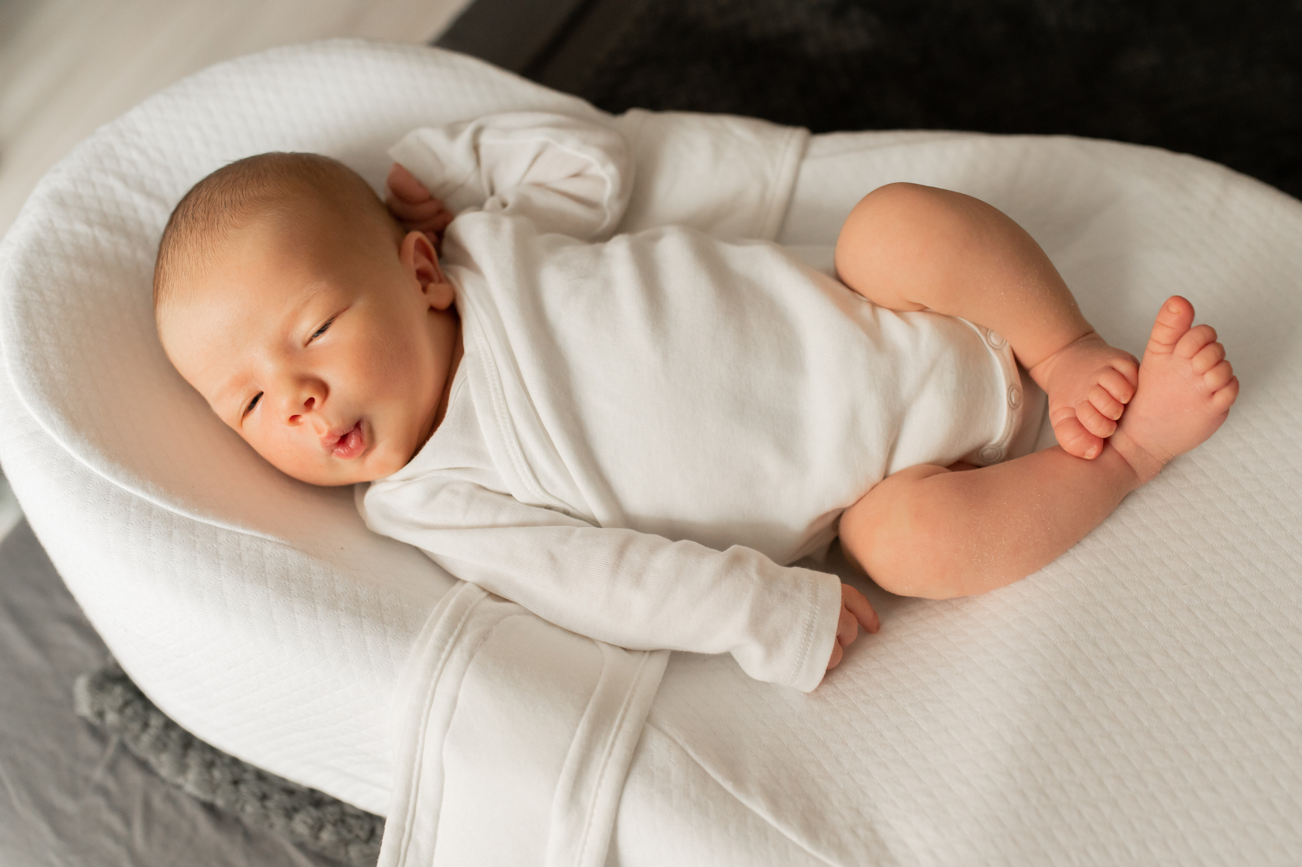 Домашняя съемка с новорождённым. Семейный фотограф в Москве Ольга Барсукова