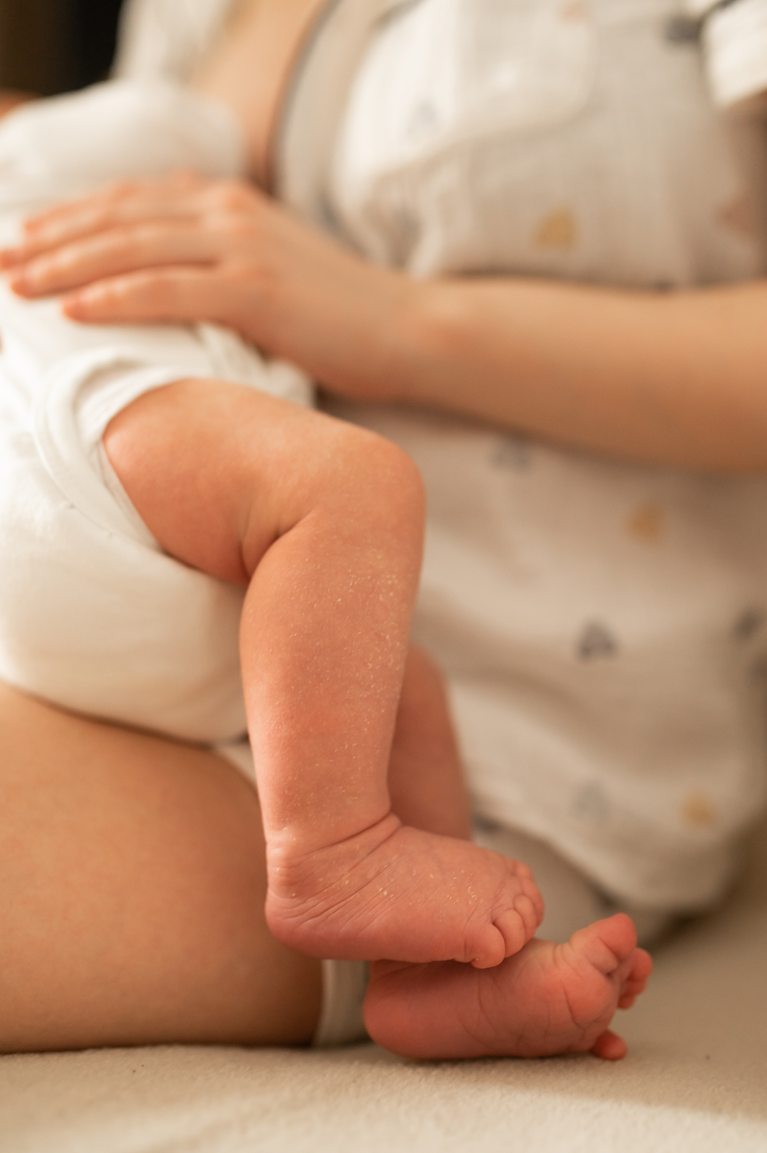 Домашняя съемка с новорождённым. Семейный фотограф в Москве Ольга Барсукова