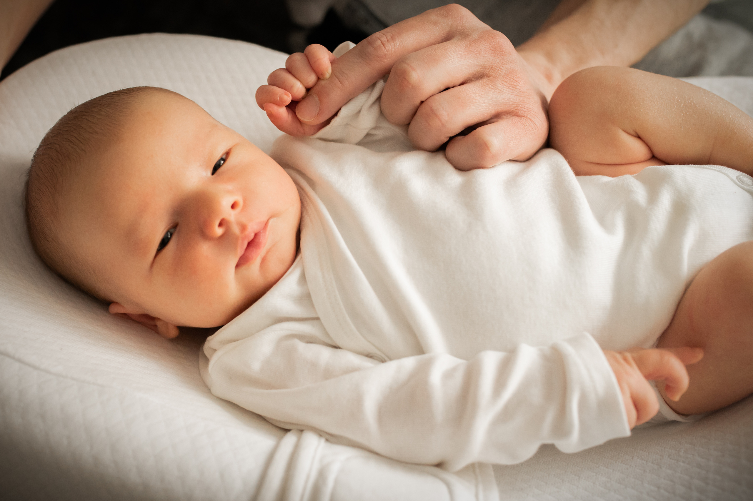 Домашняя съемка с новорождённым. Семейный фотограф в Москве Ольга Барсукова