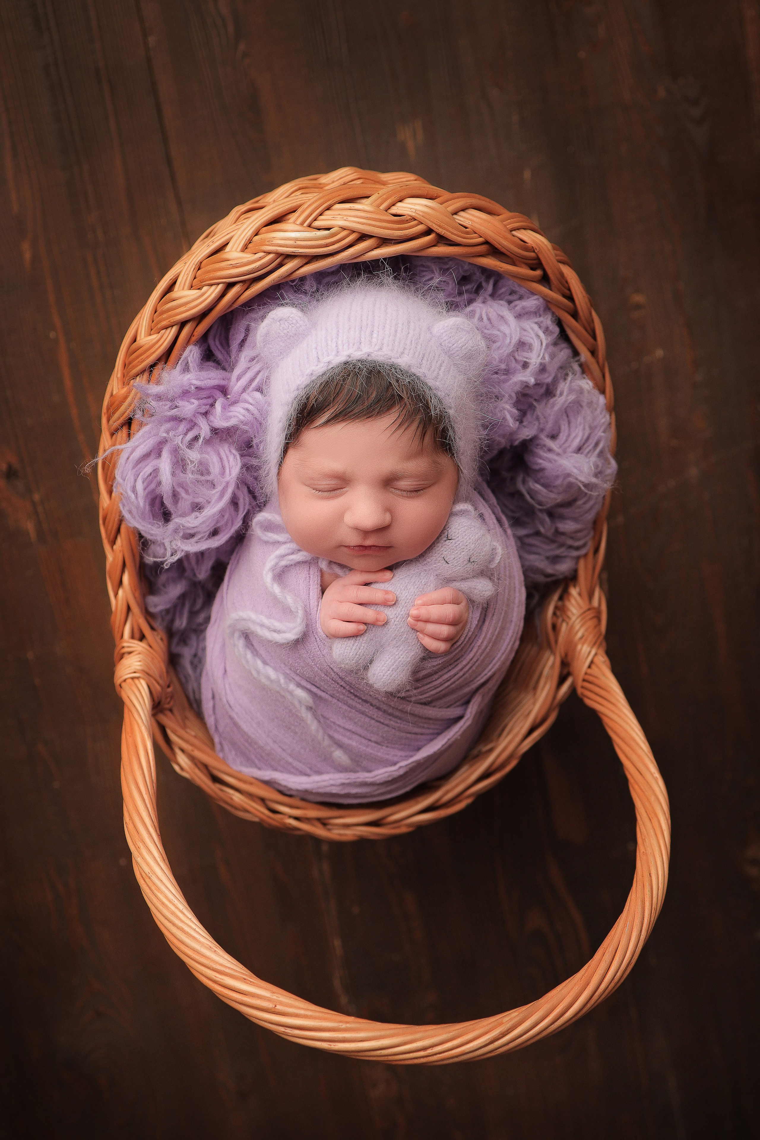 Новорожденные девочки. Фотограф новорожденных в Новокузнецке Анна Горошникова