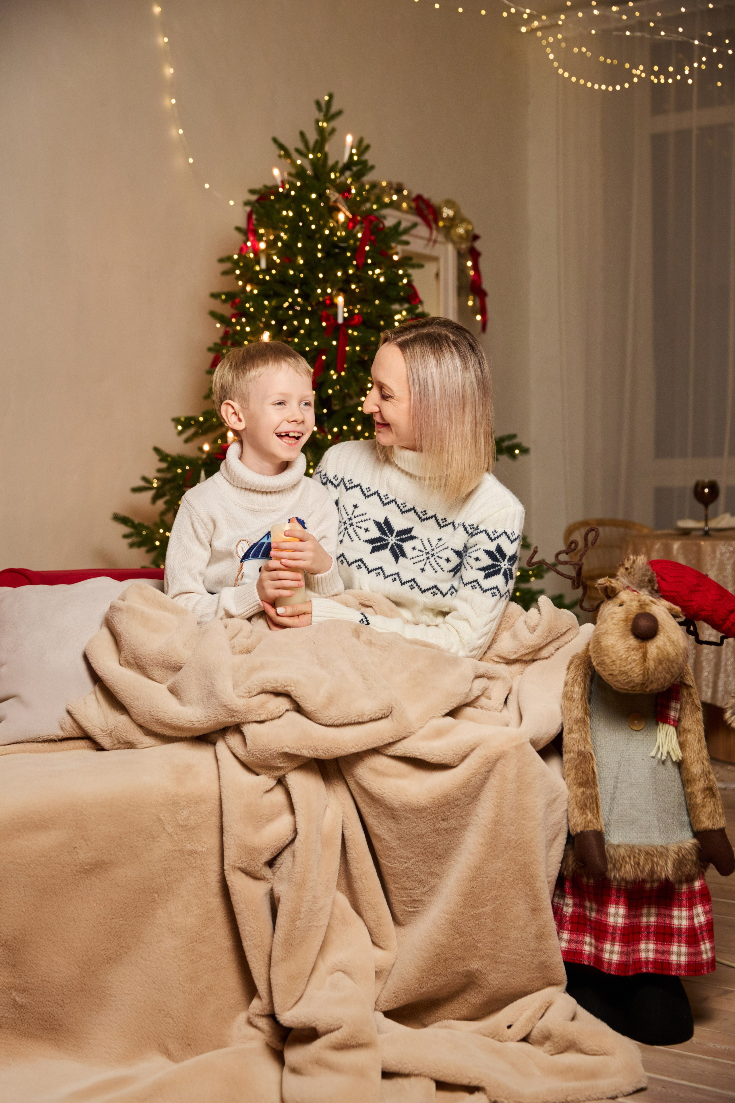 Новогодняя семейная