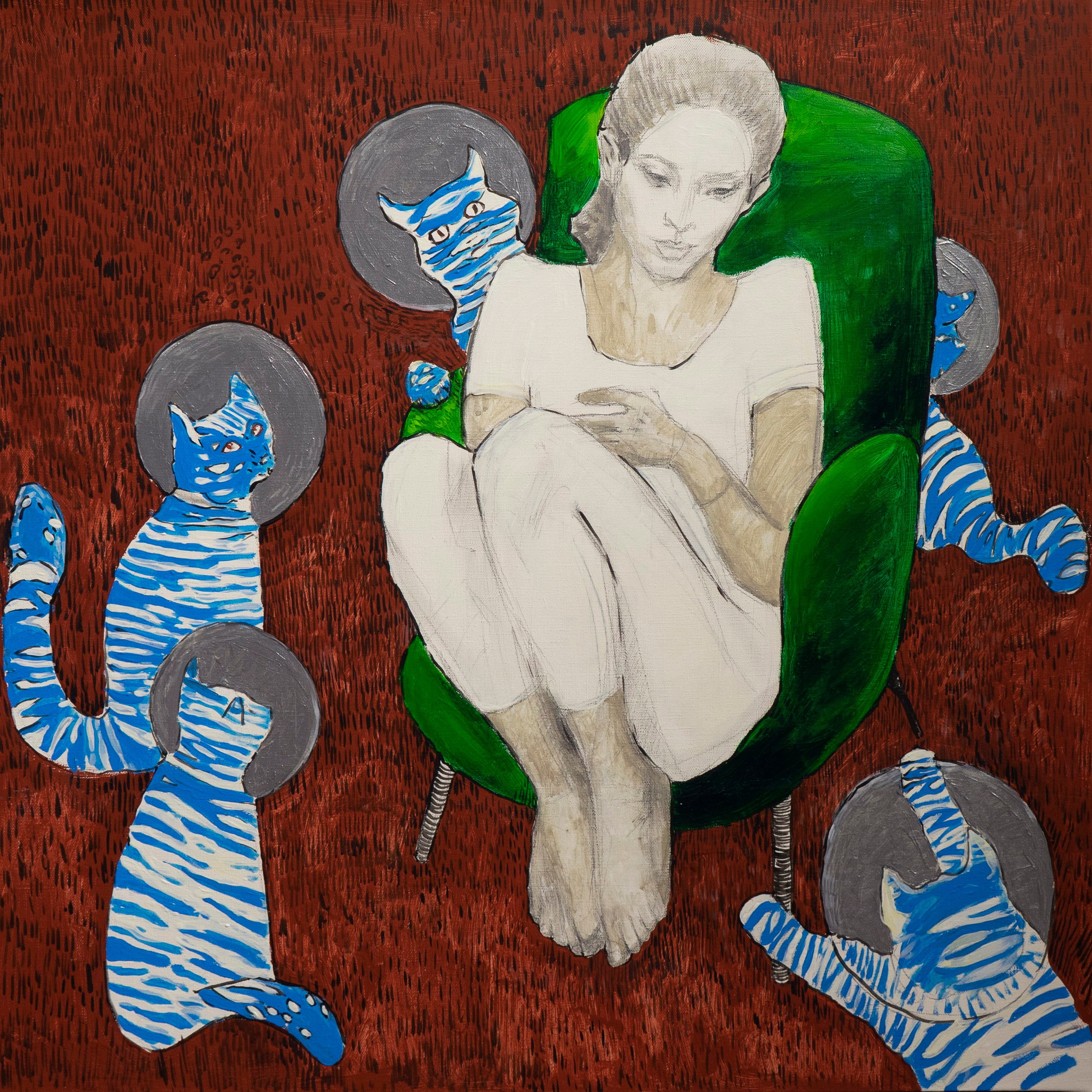 2021. Paintings by the artist Sergey Ratchin