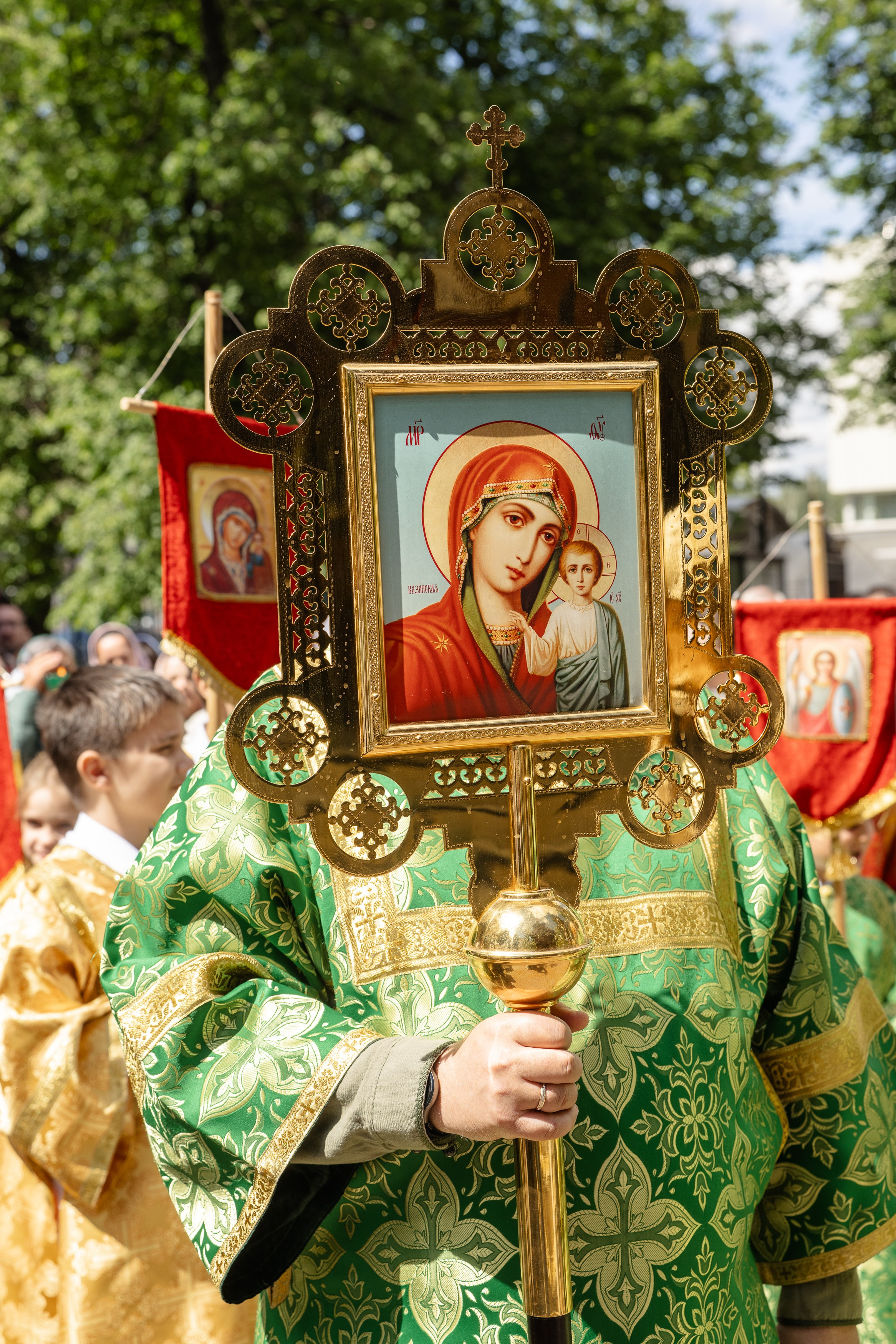 Престольный праздник в храме Троицы Живоначальной. Фотограф Москва/Подмосковье