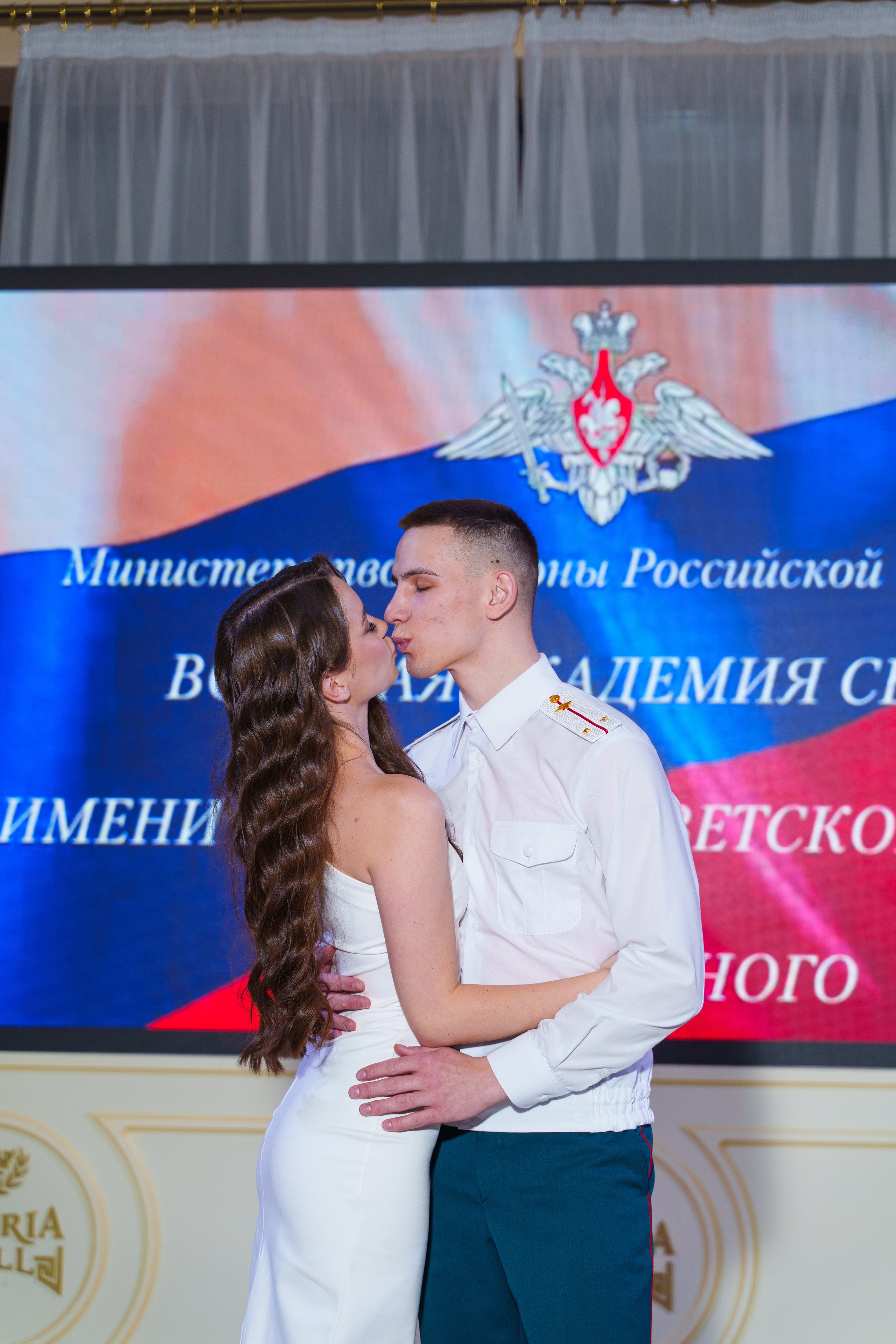 Фотосъемка выпуска военной академии и вручение дипломов