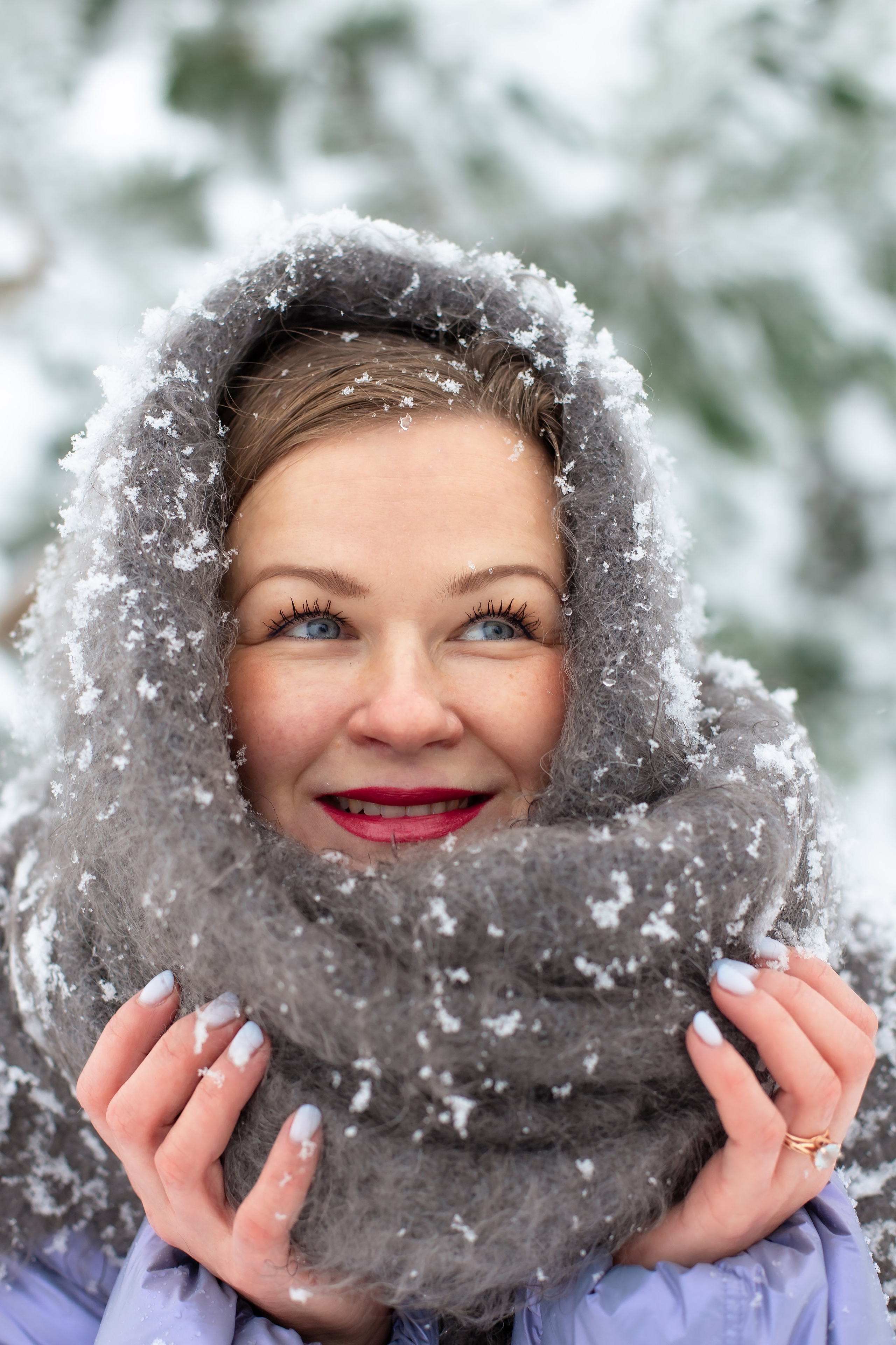 Катя и Тима. Когда выпал снег. Фотограф в Калининграде Решетникова Алина